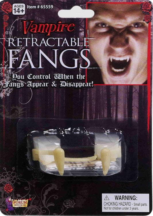 Forum Novelties Retractable Vampire Fangs Adult
