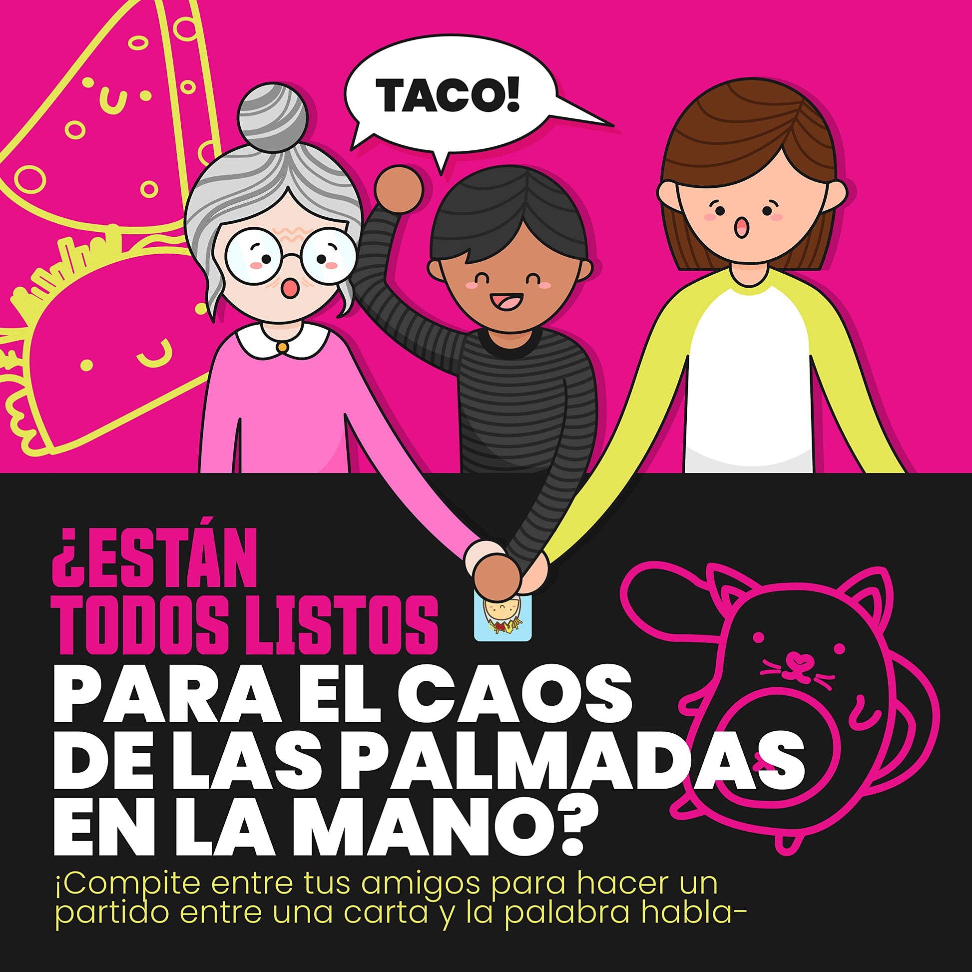 Juego de Mesa Dolphin Hat Games Taco Gato Cabra Queso Pizza Edición Española