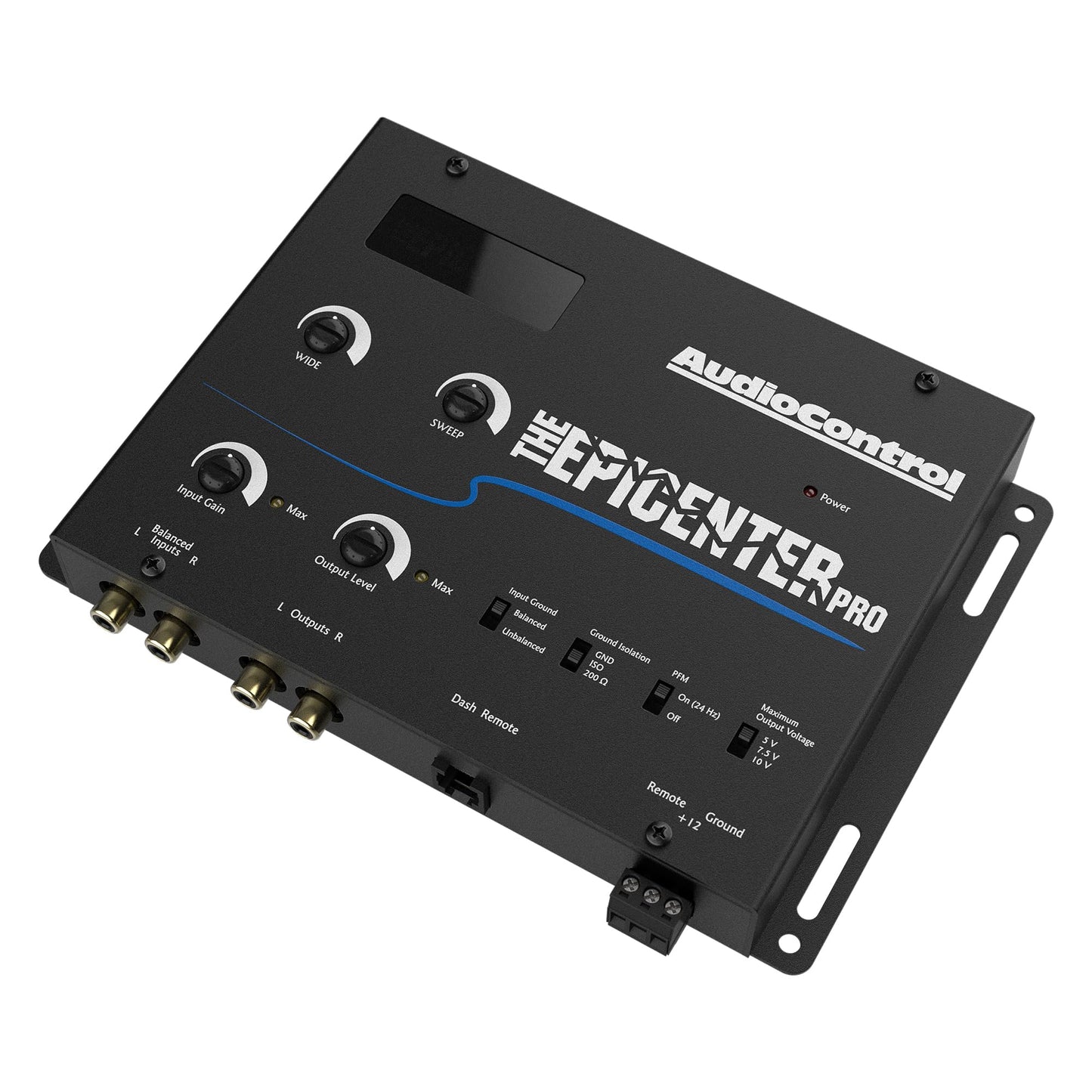 AudioControl El procesador de restauración de graves digitales EPICENTER PRO y controlador de línea, potenciador de graves para audio de coche con mando a distancia de control dual ACR-4
