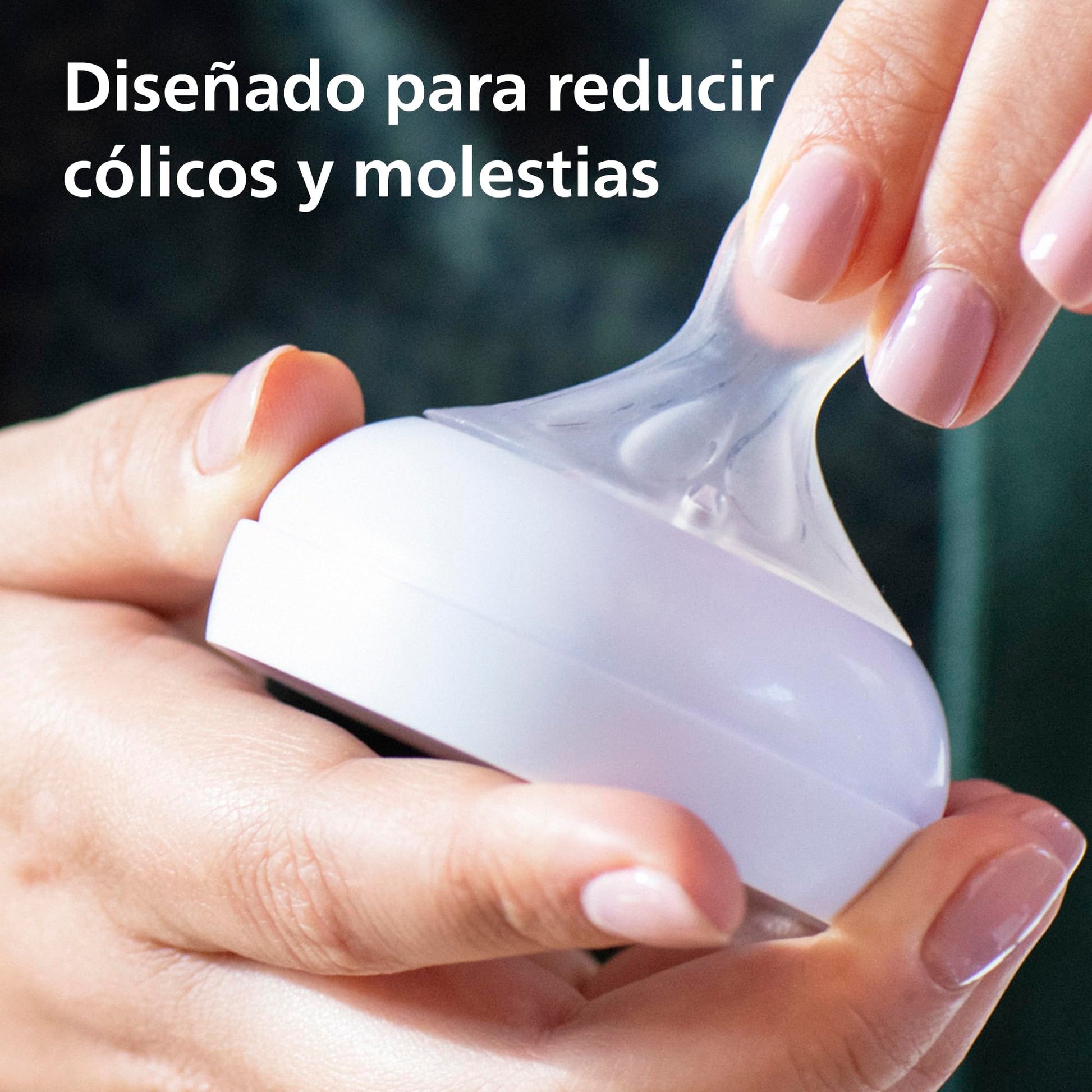 Set Esterilizador de Microondas Philips Avent Natural Response con Biberones Decorados y Chupones para Bebé