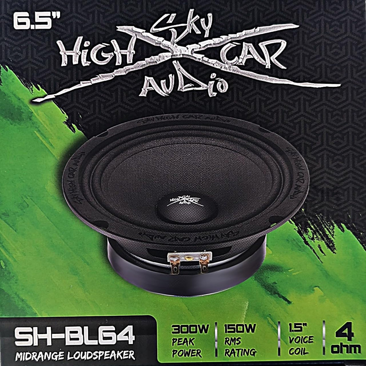 Altavoz de Rango Medio Sky High Car Audio SH-BL64 6.5 Pulgadas 4 Ohm