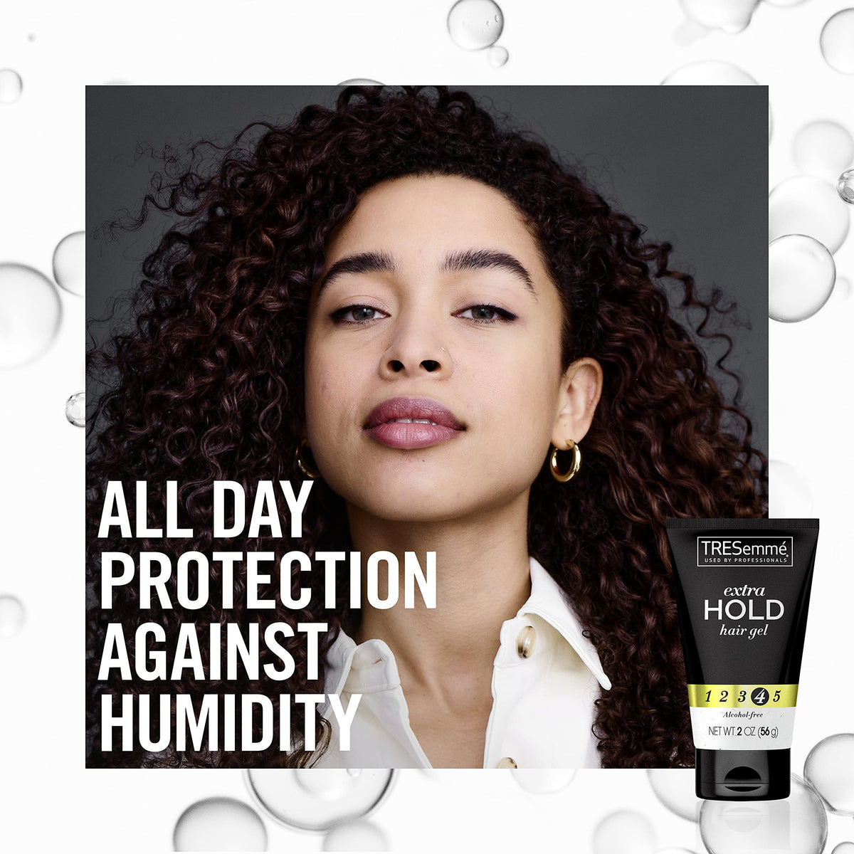 TRESemme TRES Gel Gel, TRES Clean Hold, Firm Control, 2 oz.