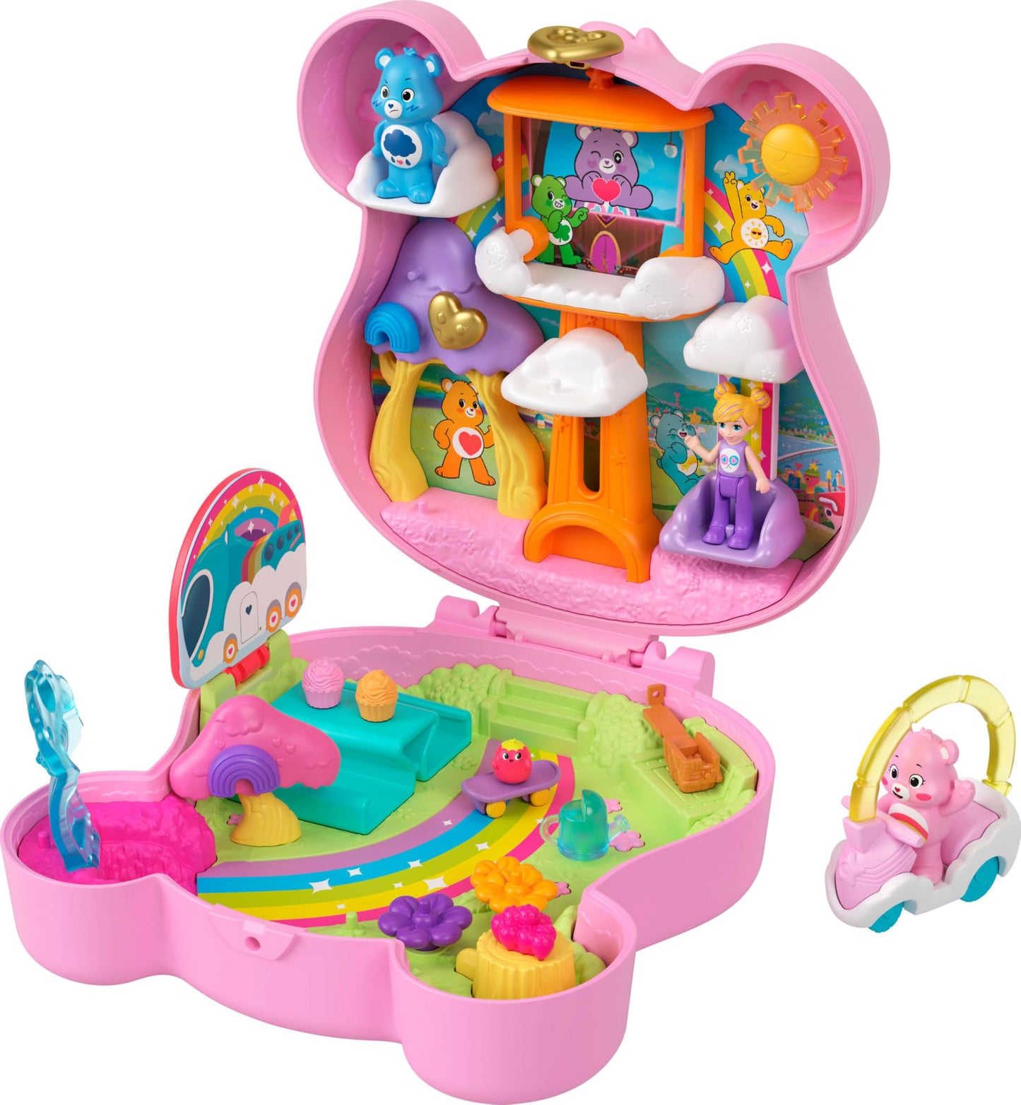 Set de Juego Compacto Polly Pocket Ositos Cariñositos para Niñas