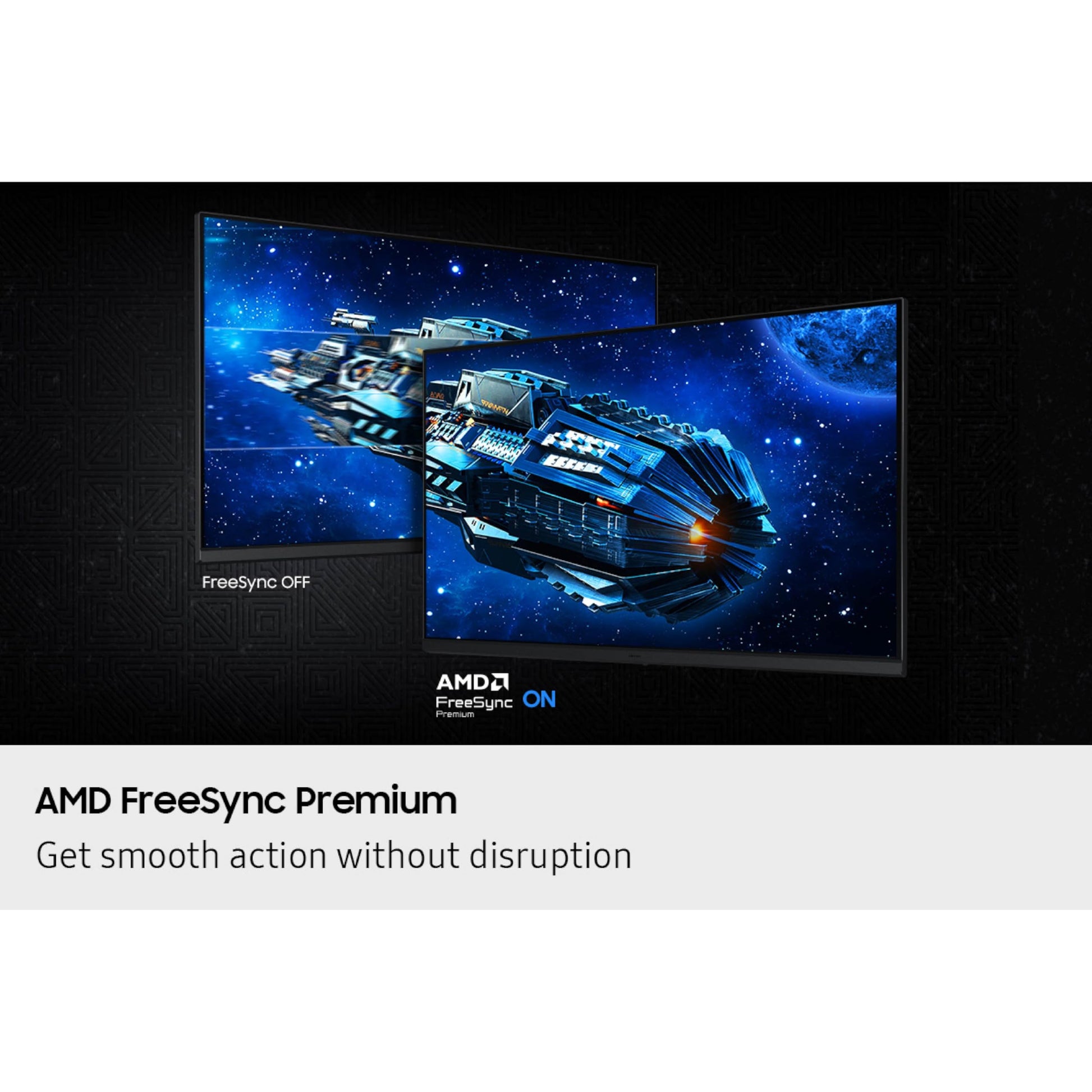 SAMSUNG - Monitor para juegos de resolución QHD Odyssey G5 G53F de 27 pulgadas, HDR10, frecuencia de actualización de 200 Hz, panel IPS, AMD FreeSync Premium, ecualizador negro, interruptor de fuente