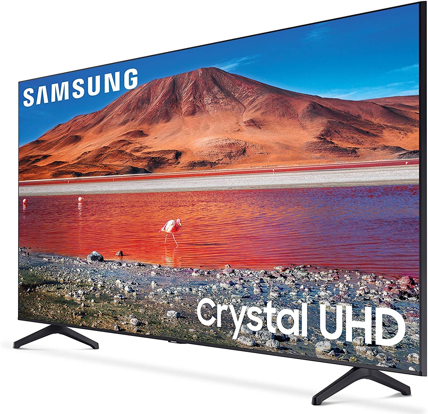 Smart TV Samsung LED 55 Pulgadas 4K UHD HDR PurColor OneRemote Compatible con Alexa y Google Assistant