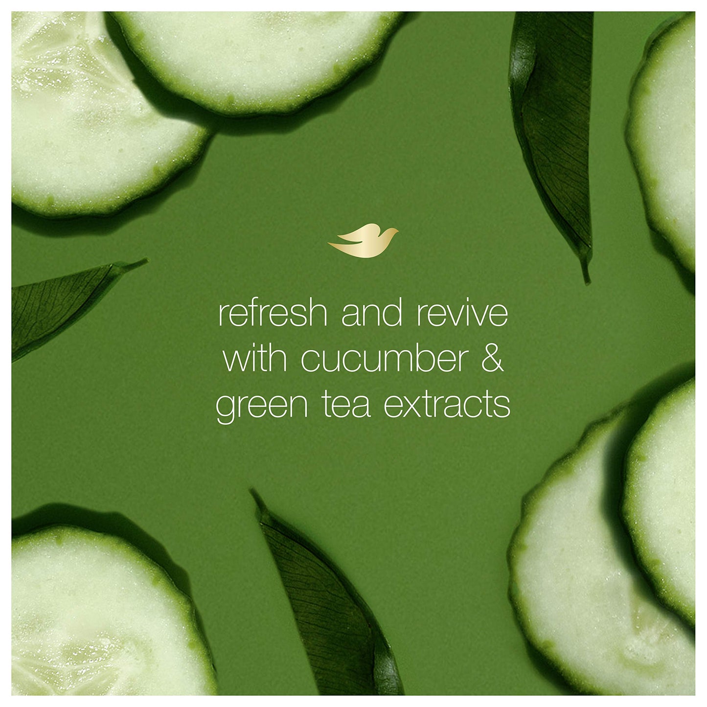 Go Fresh Cool Moisture Body Wash with Nutrium Moisture Cucumber&Green Tea Scent by Dove for Unisex - 12 oz Body Wash