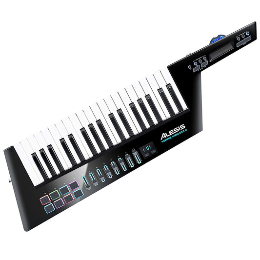 Alesis Vortex Wireless 2 - Keytar Inalámbrico con teclado controlador MIDI USB con sensor de inclinación y un paquete de software profesional