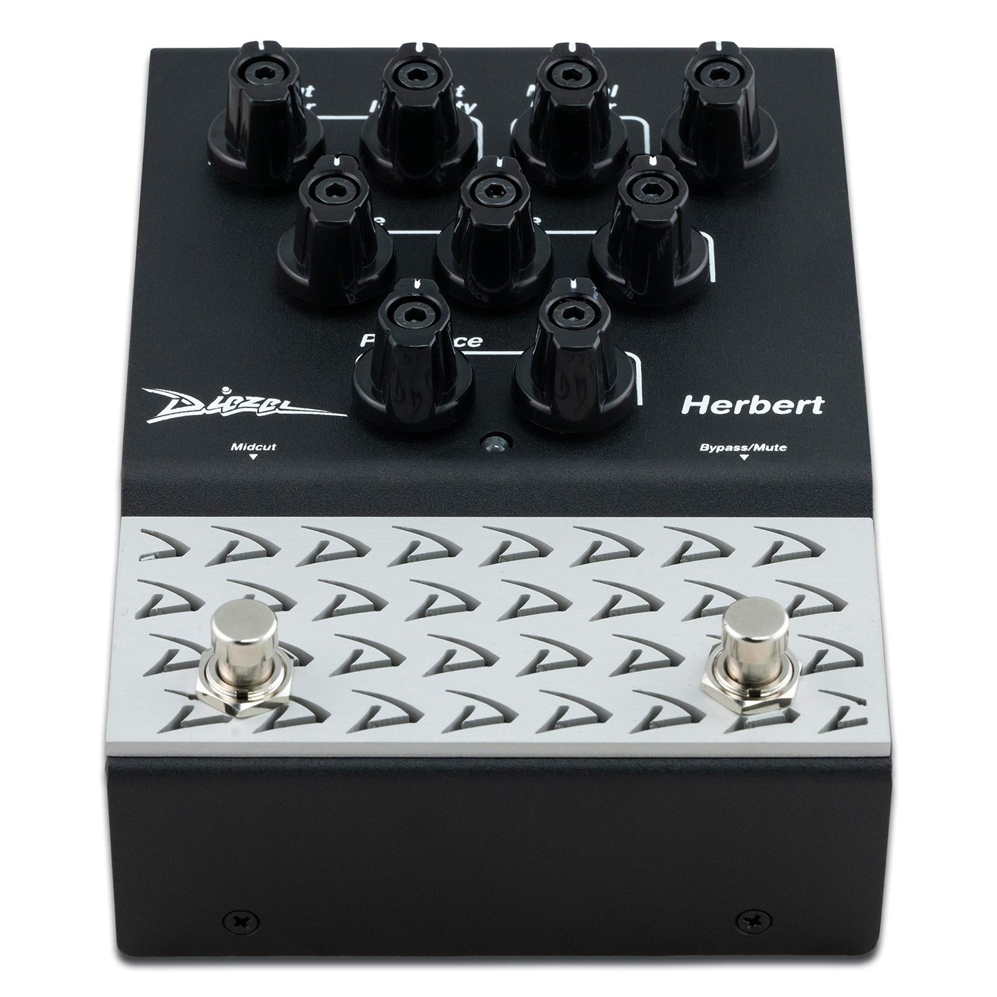 Diezel Herbert Pedal de efectos de guitarra de dos canales y preamplificador
