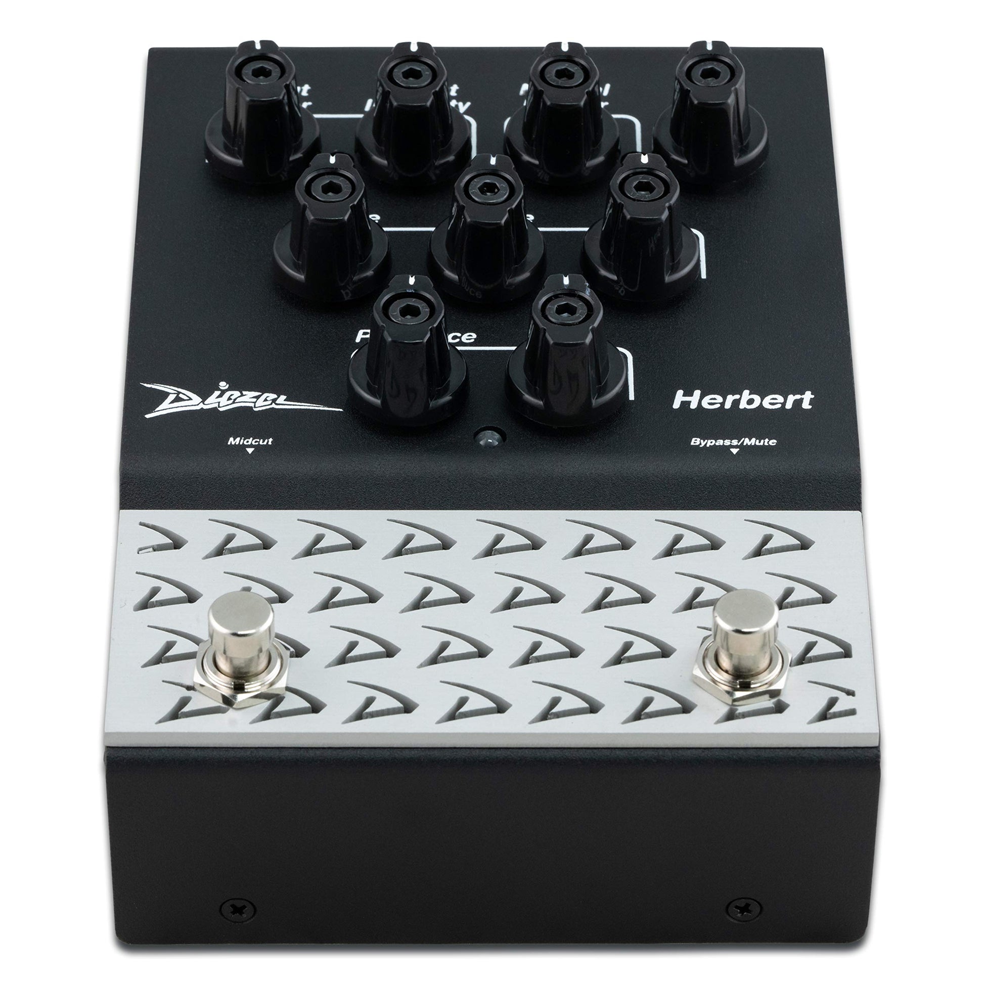 Diezel Herbert Pedal de efectos de guitarra de dos canales y preamplificador