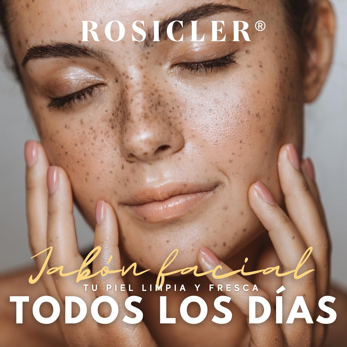 ROSICLER | 3 Pack Jabón En Barra 100 gr | Limpieza Profunda Contra Acné | Fórmula Matificante Para Piel Grasa Y Mixta | Elimina Impurezas | Uso Diario | Suaviza Sin Dejar Sensación De Resequedad
