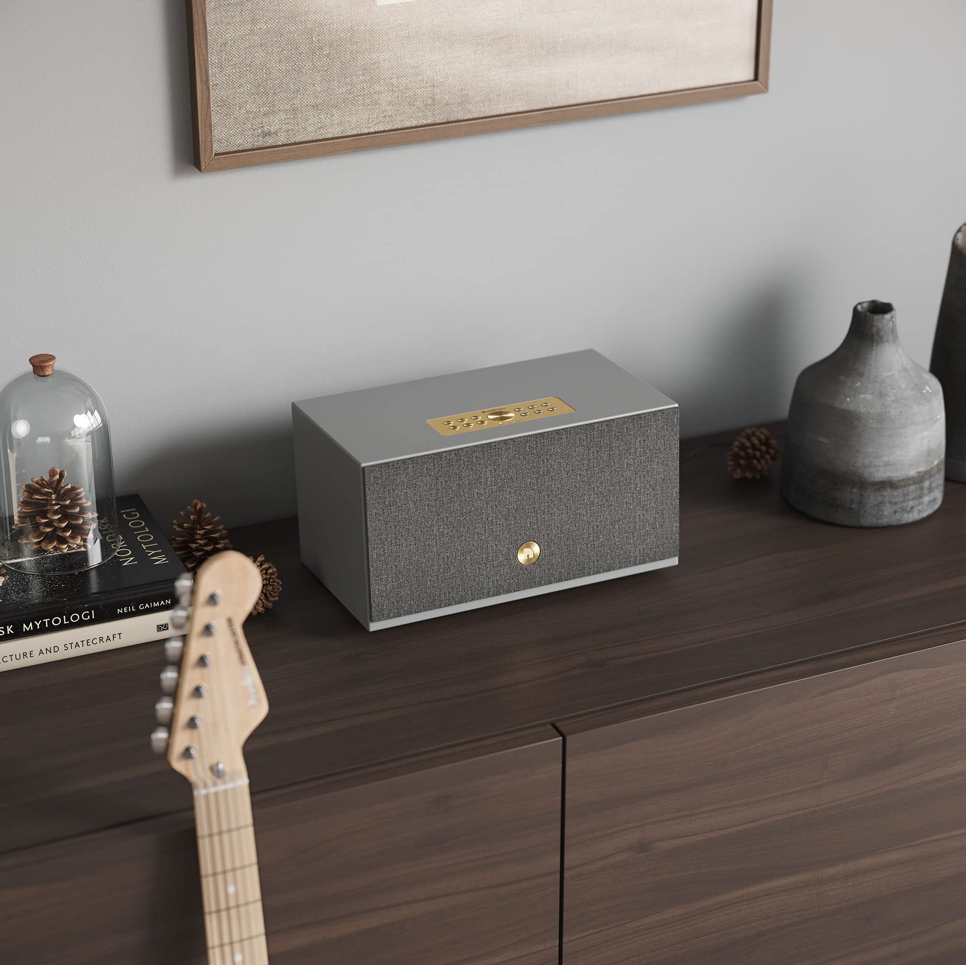 Audio Pro Addon - Altavoz Bluetooth - Altavoz inalámbrico con sonido de alta fidelidad - Altavoces para exteriores, WiFi, AirPlay 2, Chromecast, Spotify Connect, C10 MKII, gris