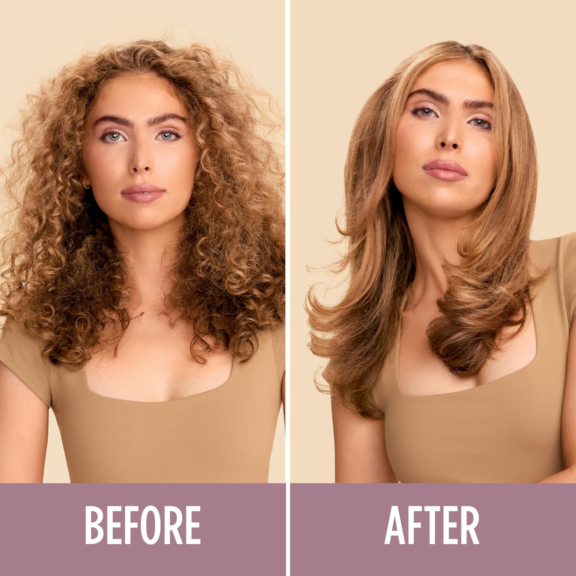 SHARK, Cepillo Secador SmoothStyle, Peine Térmico, Ideal para Todo Tipo de Cabello, Alisa y Da Volumen, 3 Ajustes de Temperatura, Color Seda, HT202