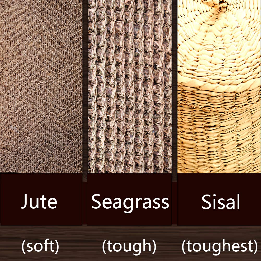 Cuerda de Sisal 6 mm para Rascador de Gatos CAThrone, Negro, 30 m