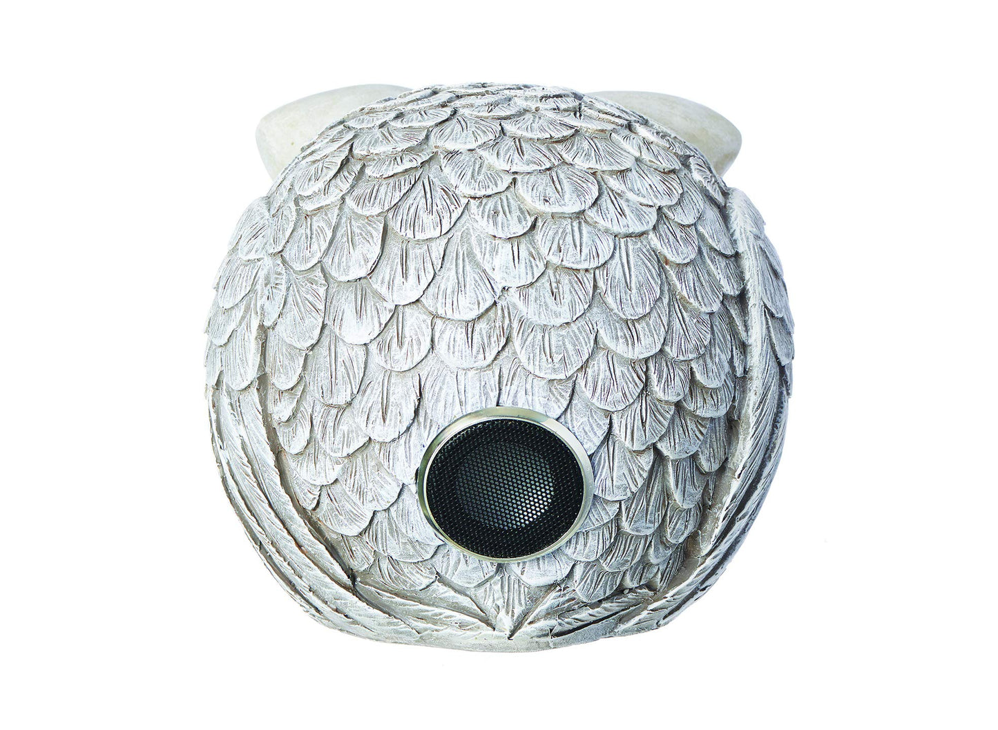 Roman Owl Altavoz Bluetooth, 6.75 Pulgadas, Gris Claro