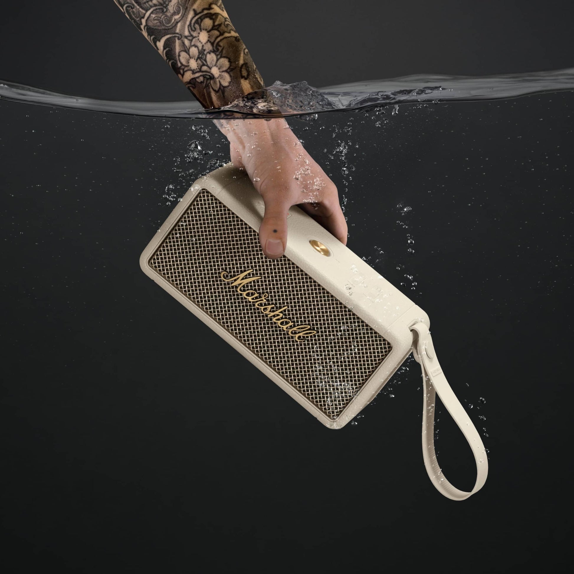 Marshall Middleton Bluetooth Bocina Portátil - Blanco