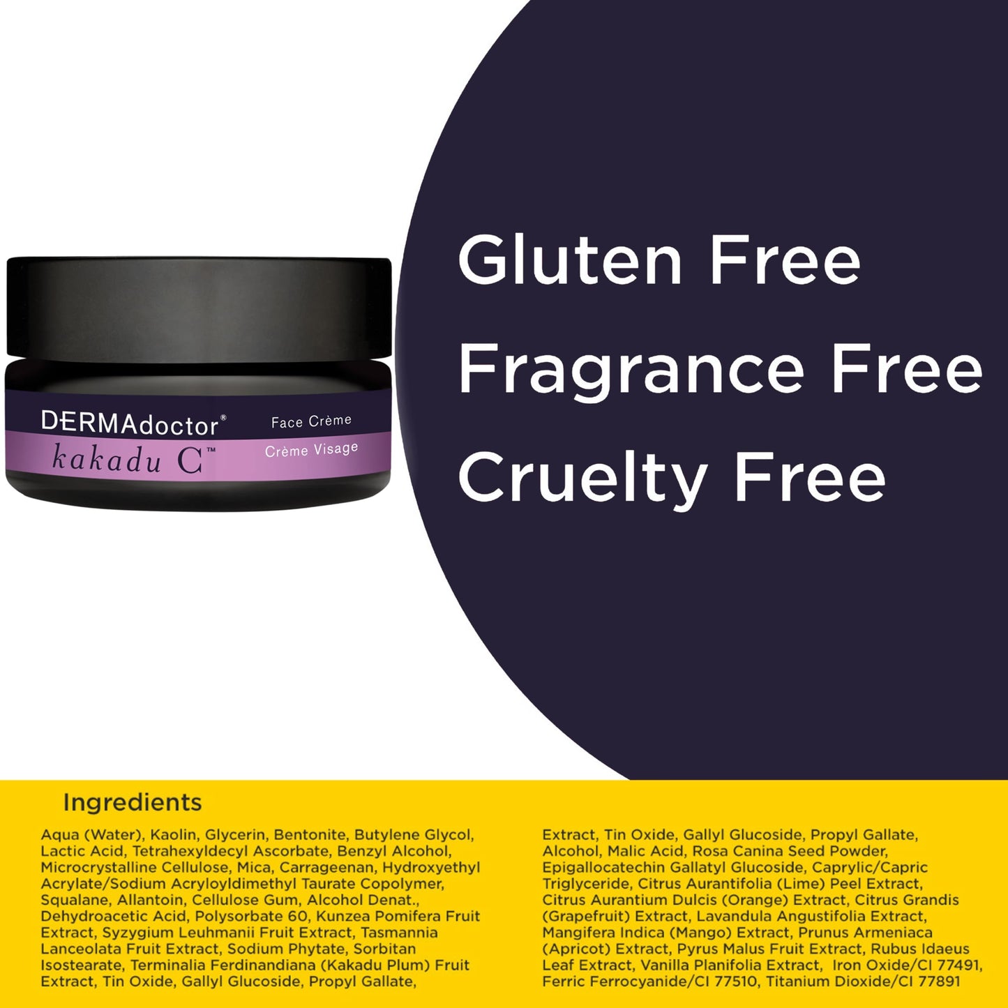 Dermadoctor Kakadu C Face Crème, 1 Oz