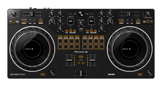 Controlador DJ Pioneer DJ DDJ-REV1 negro de 2 Canales Estilo Scratch para Serato DJ Lite