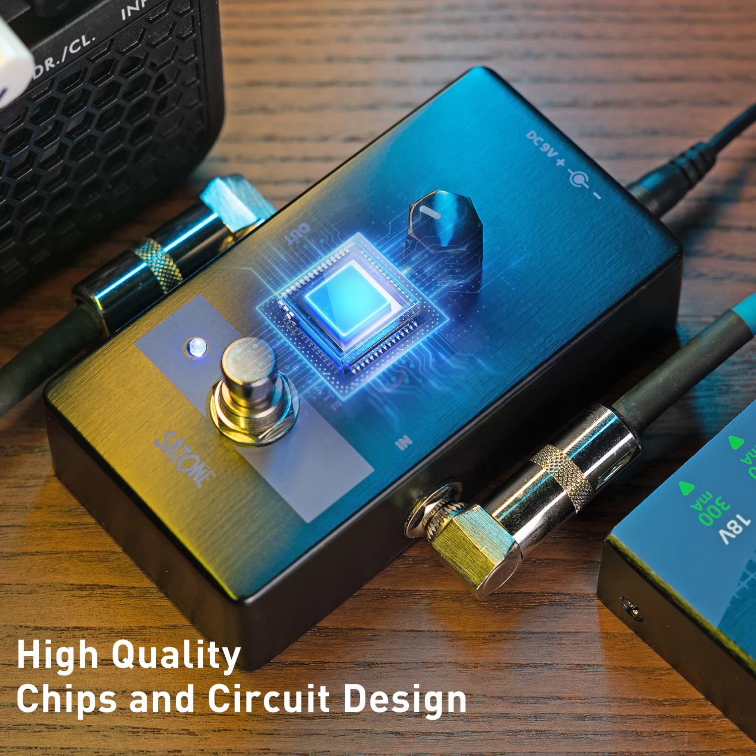 Pedal de Efecto de Guitarra Eléctrica Satone S810 Stilhed Metal Acústico con True Bypass