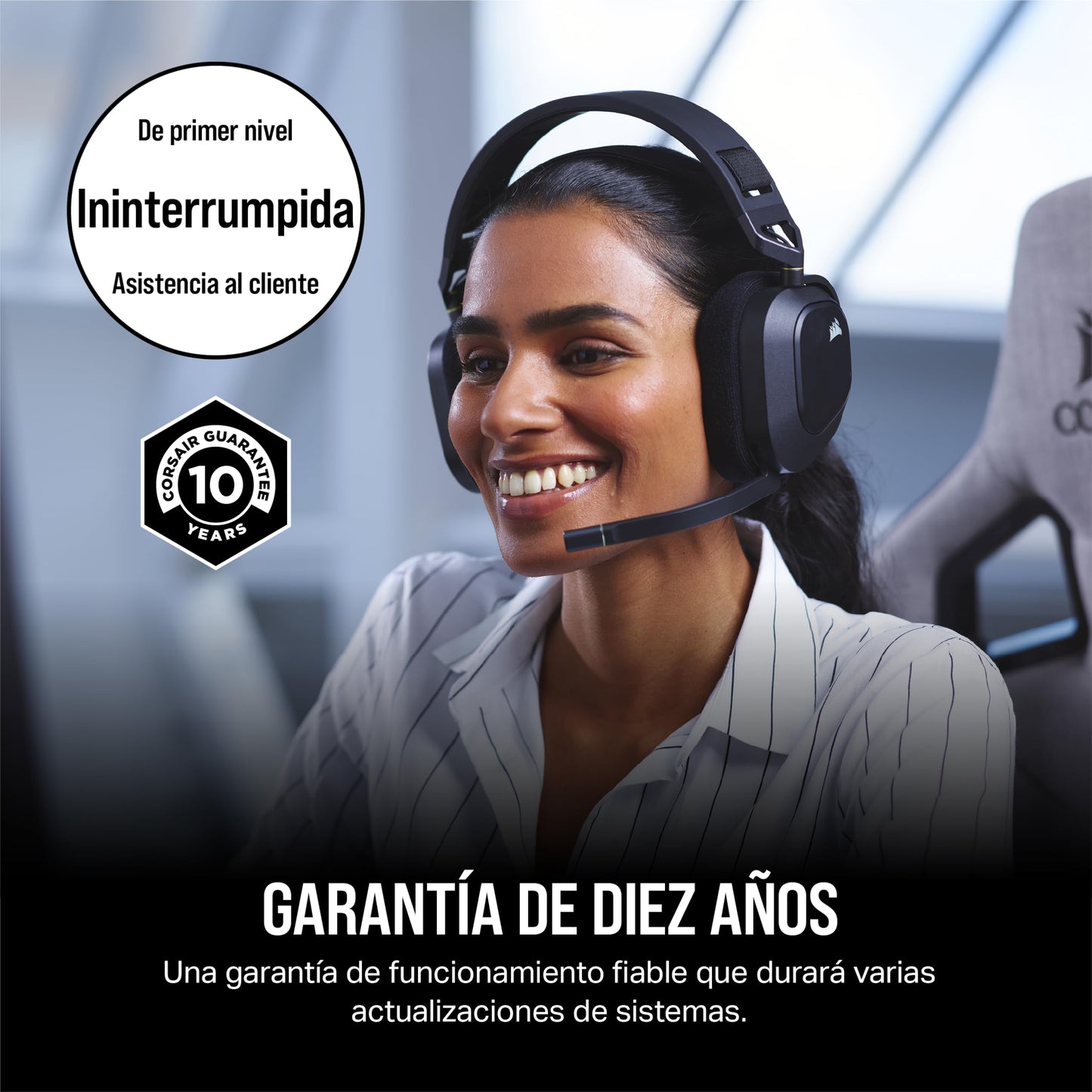 CORSAIR RM1000x Shift Fuente de Alimentación ATX Totalmente Modular - Interfaz Lateral Modular - Compatible con ATX 3.0 y PCIe 5.0 - Modo Ventilador a Cero RPM - Eficiencia 80 Plus Gold - Blanco