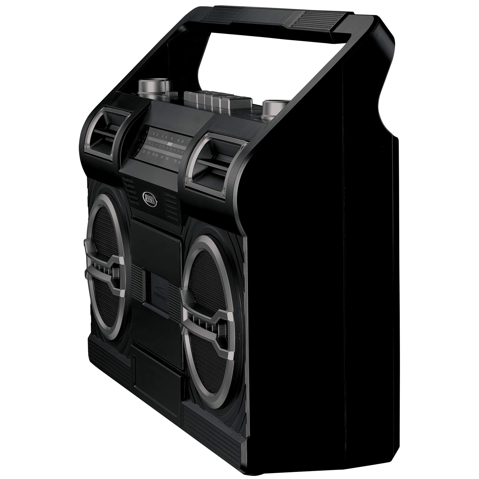 Jensen MCR-500 Radio portátil Am/FM con Reproductor de Casete y Altavoz Incorporado