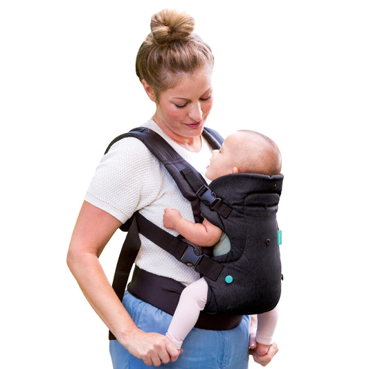 Infantino Flip 4-in-1 Convertible Carrier - BLACK