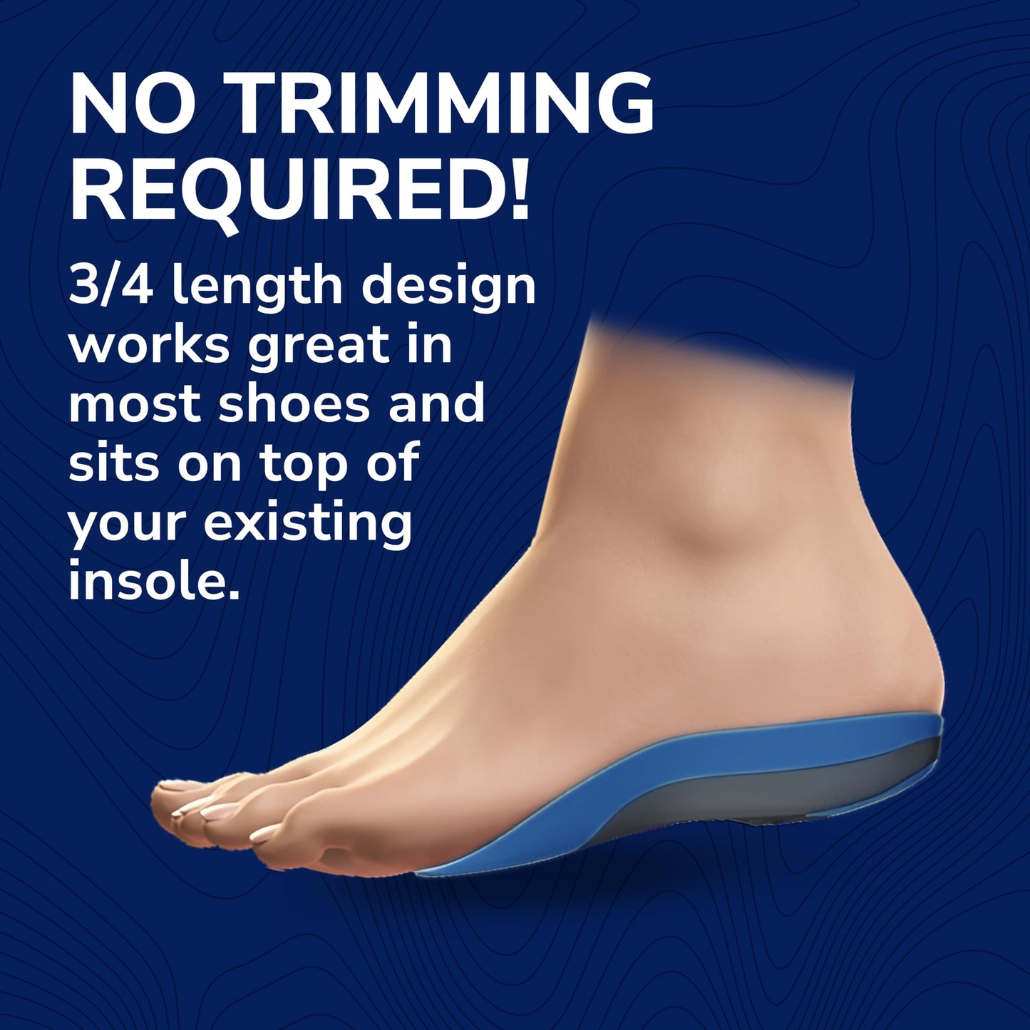 Inserciones Ortopédicas Dr. Scholl's CF 310 para Hombre