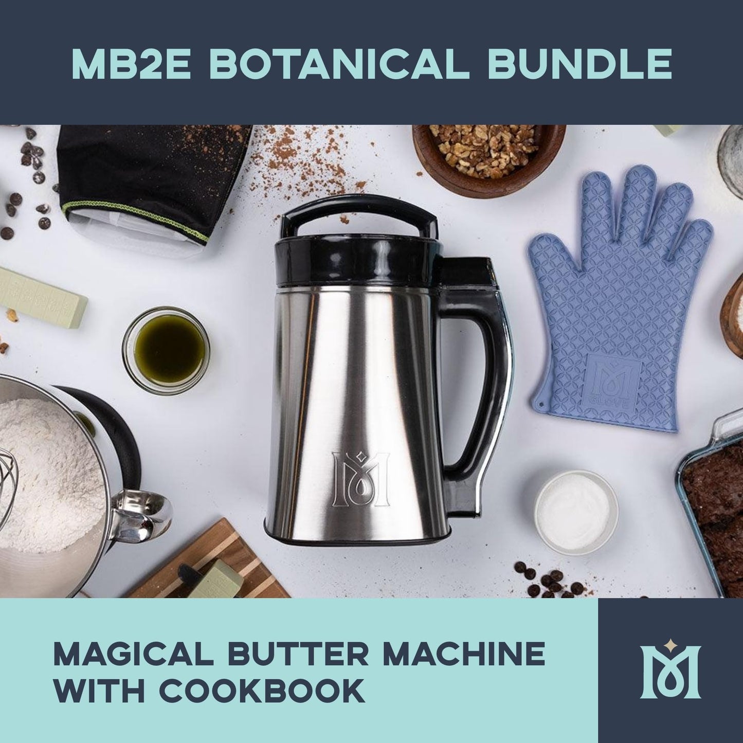 Magical Butter MB2E Extractor botánico de hierbas Máquina infusor de cocina con mantequilla mágica