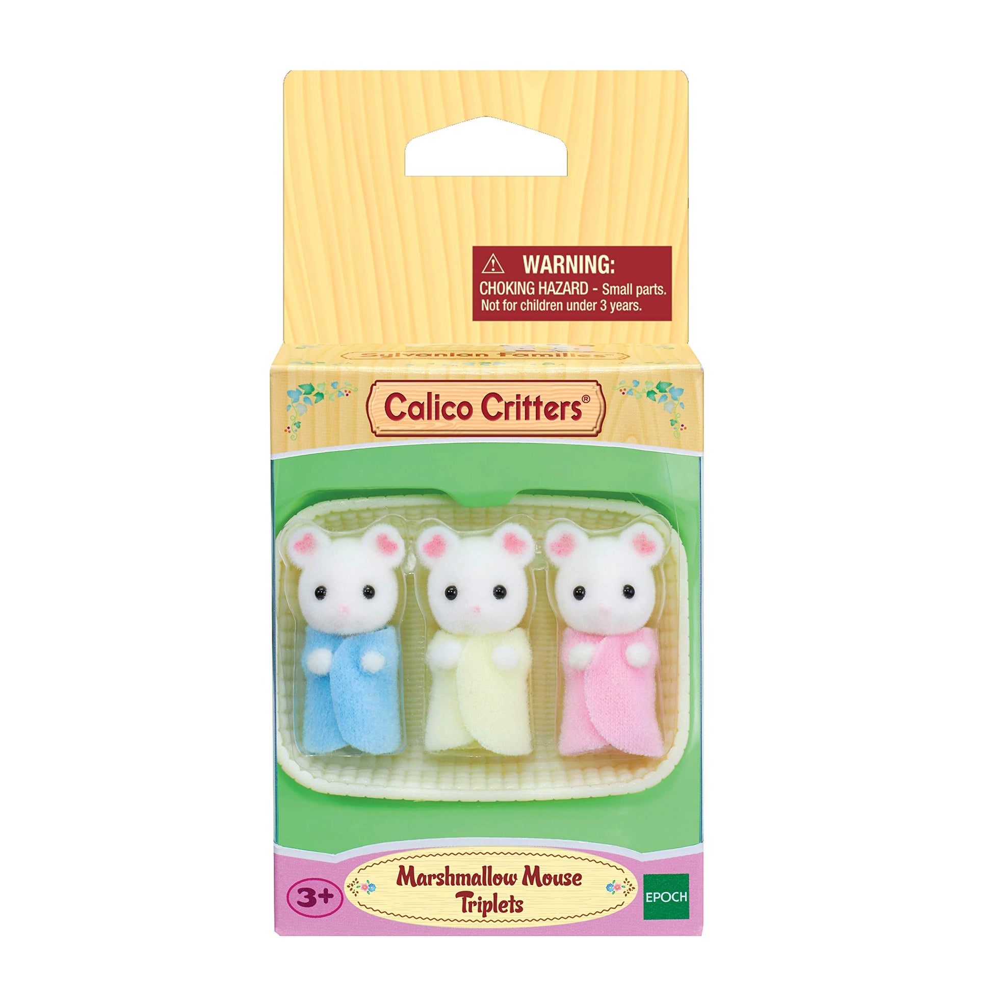 Calico Critters - Trillizos de ratones Malvavisco