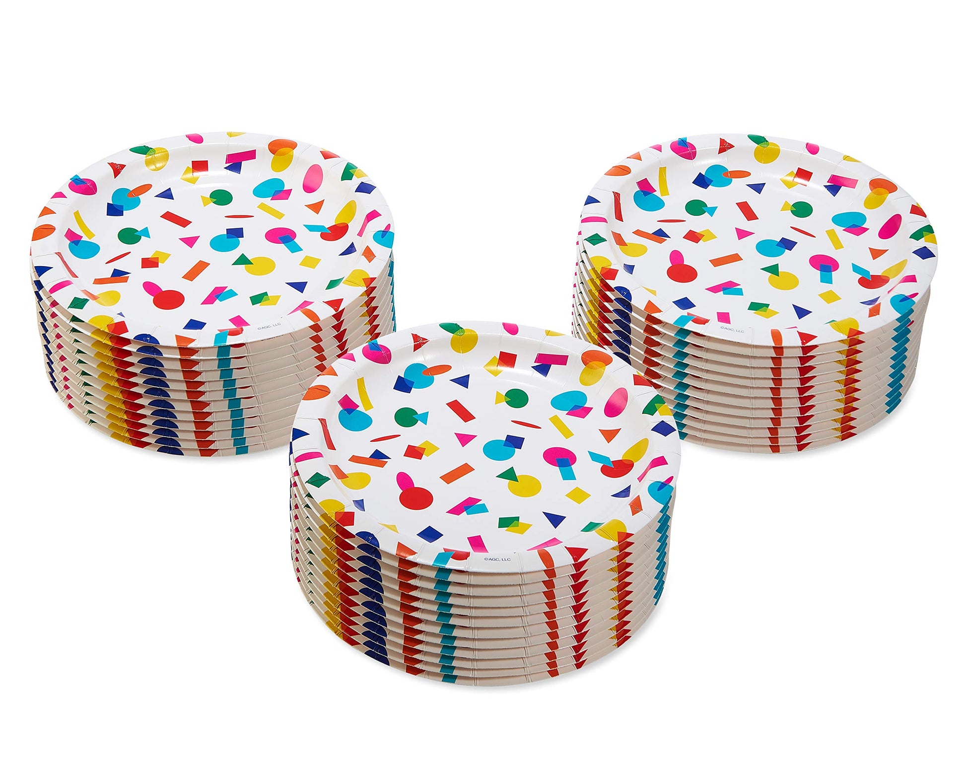 American Greetings Rainbow Party Supplies, platos de postre (36 unidades)