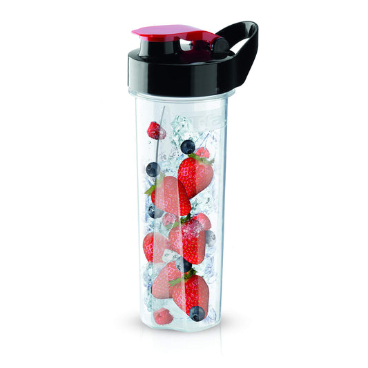 Vaso Portátil T-fal Negro Infiny-GO de 500ML para porción individual