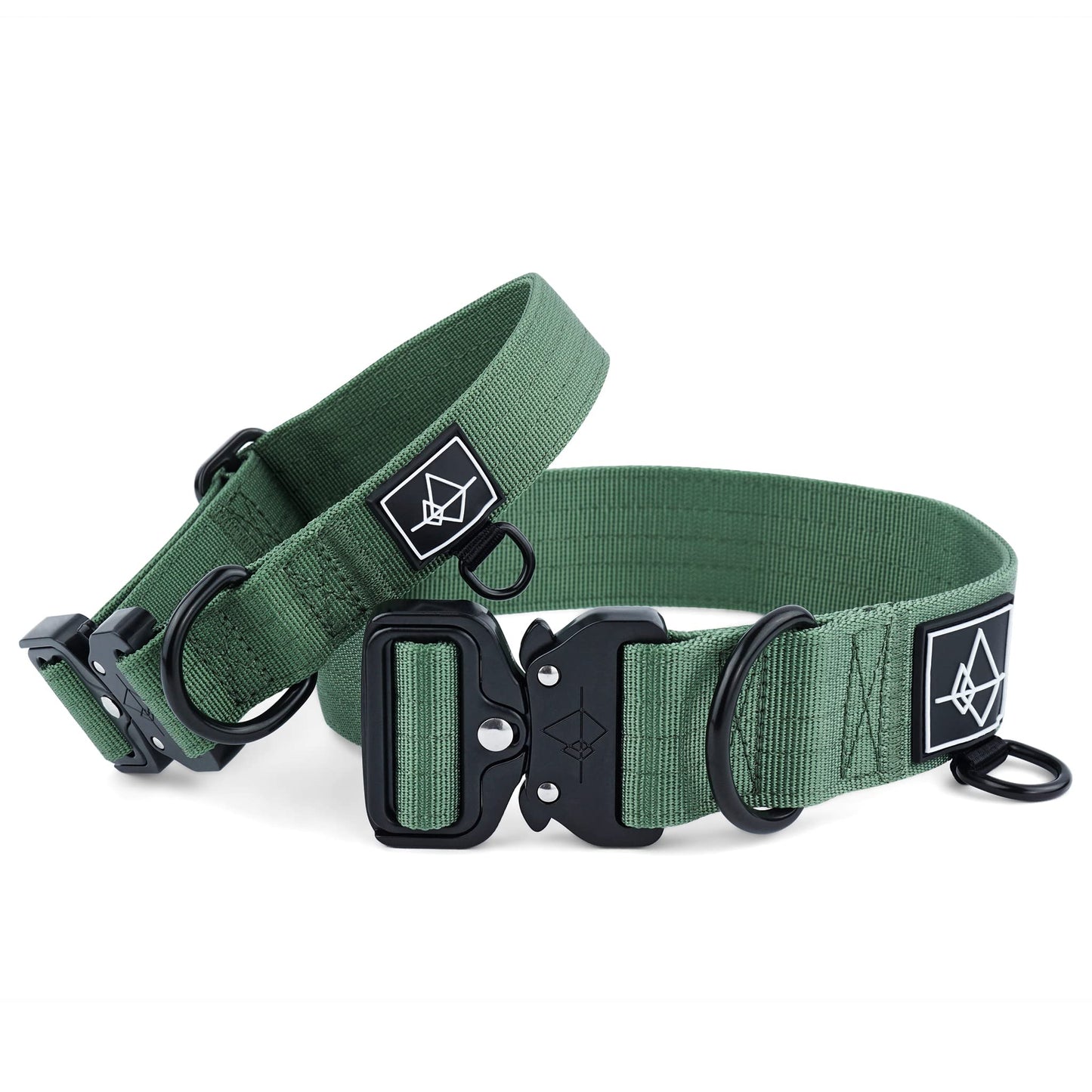 MADE TO ROAM Collar de Perro de Alta Calidad, Ajustable, de Nailon Resistente con Hebilla metálica de liberación rápida (Oregon Haze, Size 3)