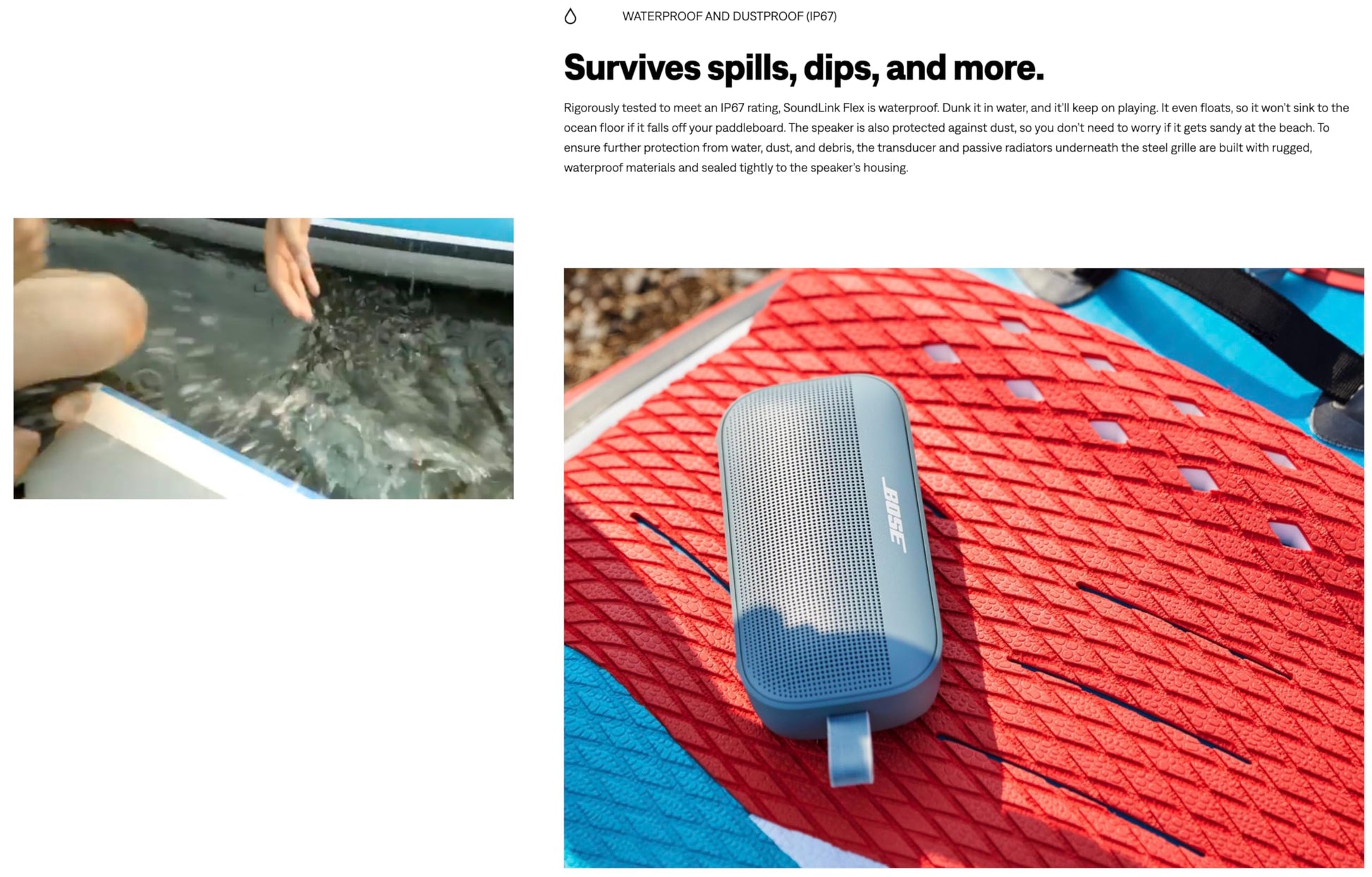 Bose SoundLink Flex SE - Altavoz Bluetooth