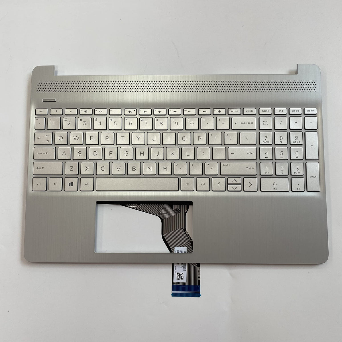 Funda Superior de Teclado Repuesto HP Plateado L63578-001