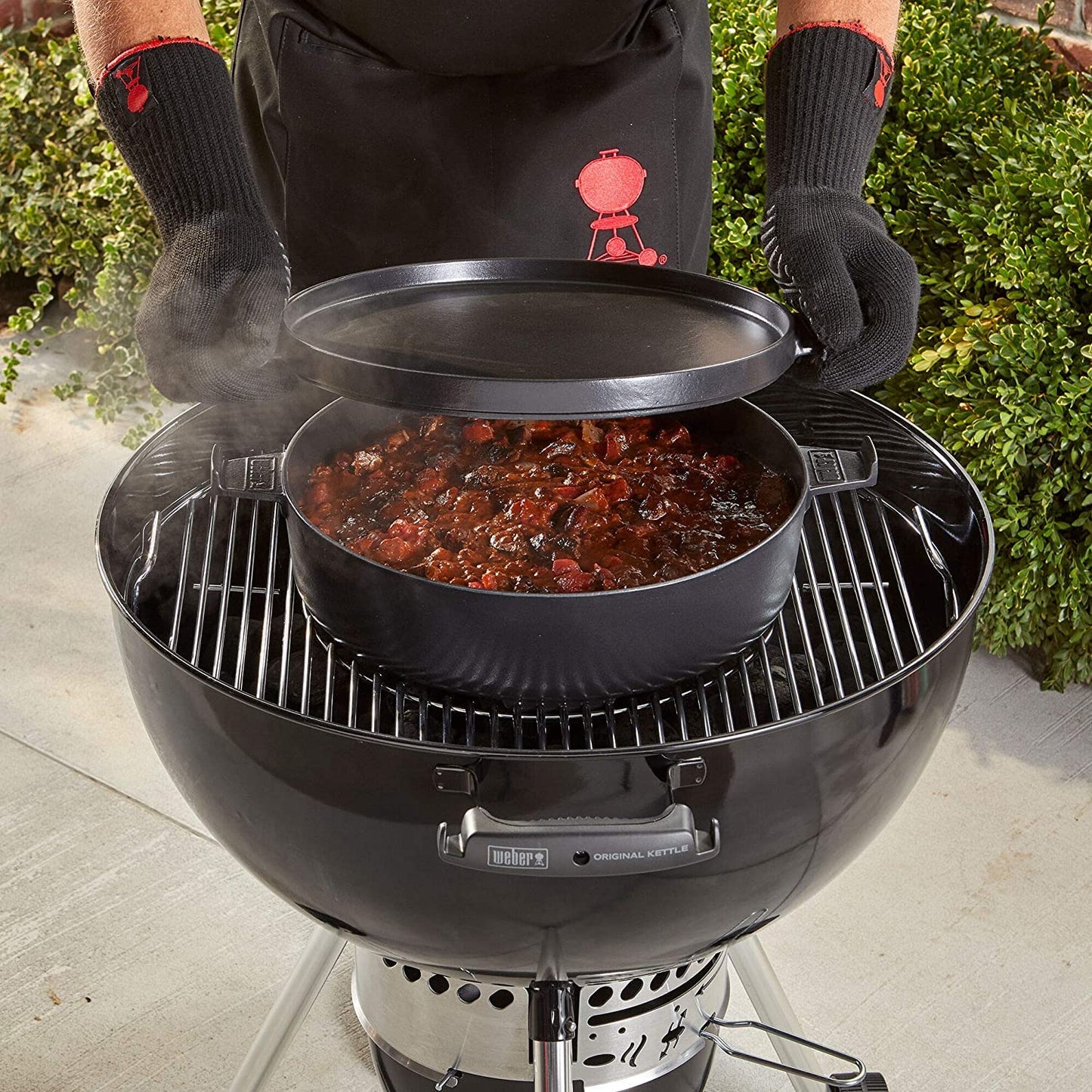 Weber - Horno Holandés 2 En 1