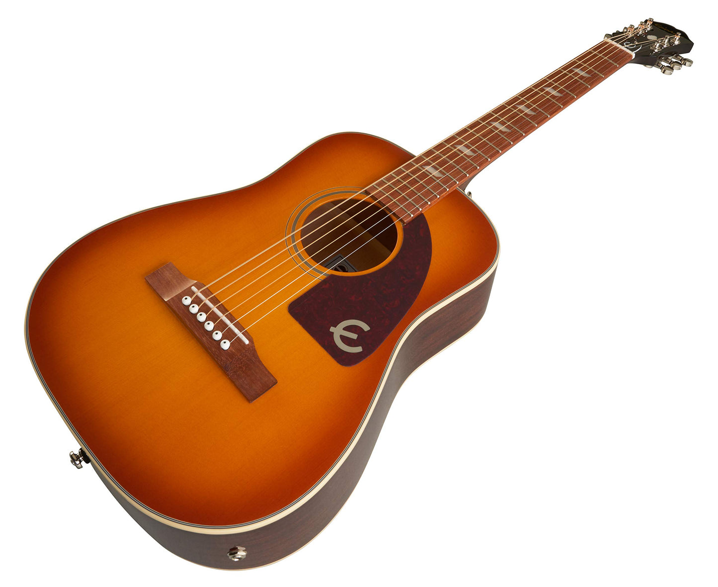 Epiphone Lil' Tex Travel Outfit Guitarra acústica-eléctrica - Cereza descolorada