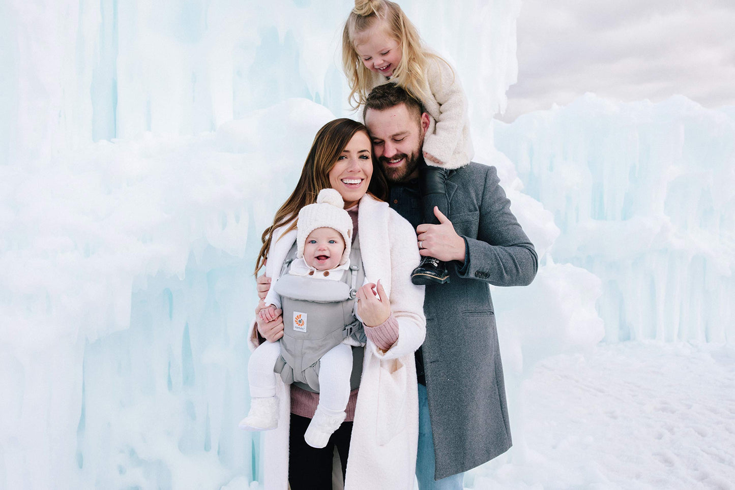 Mochila Porta Bebé Ergobaby Gris Perla Omni 360