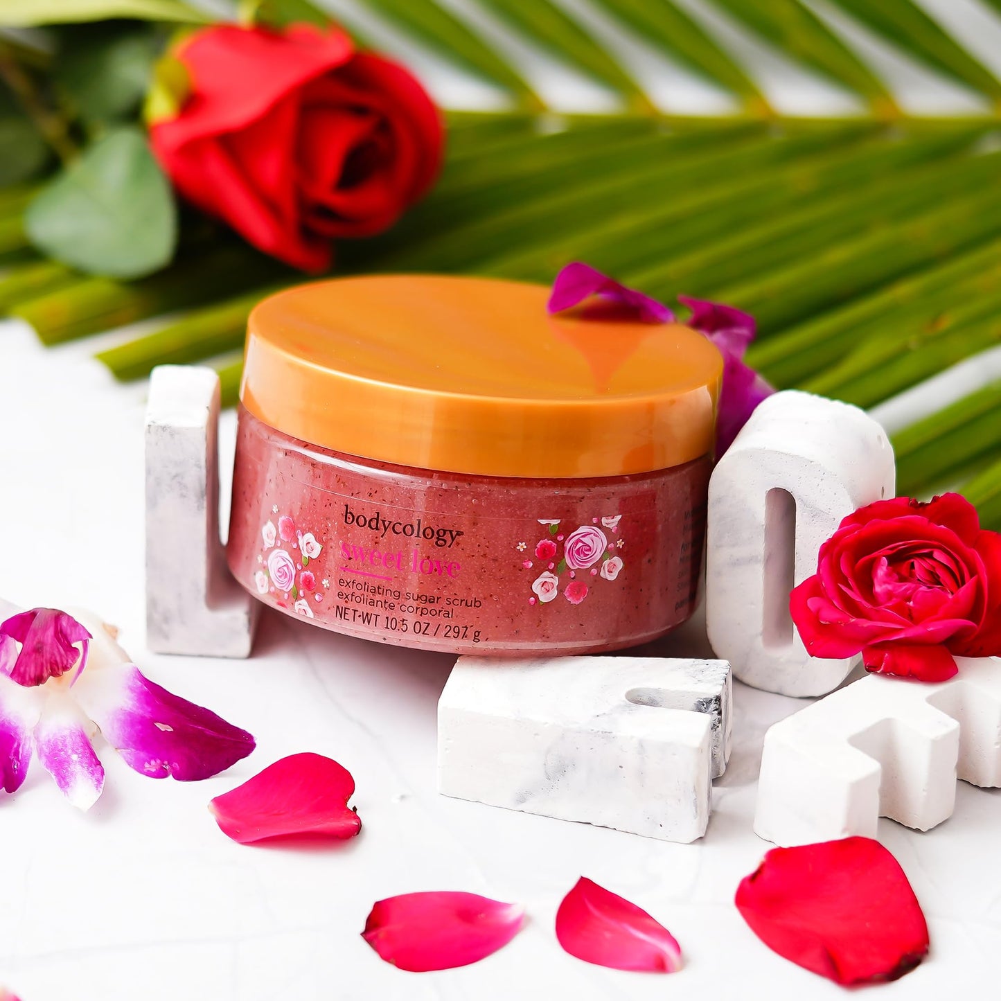 Bodycology Exfoliating Sugar Scrub Sweet Love, 297 g