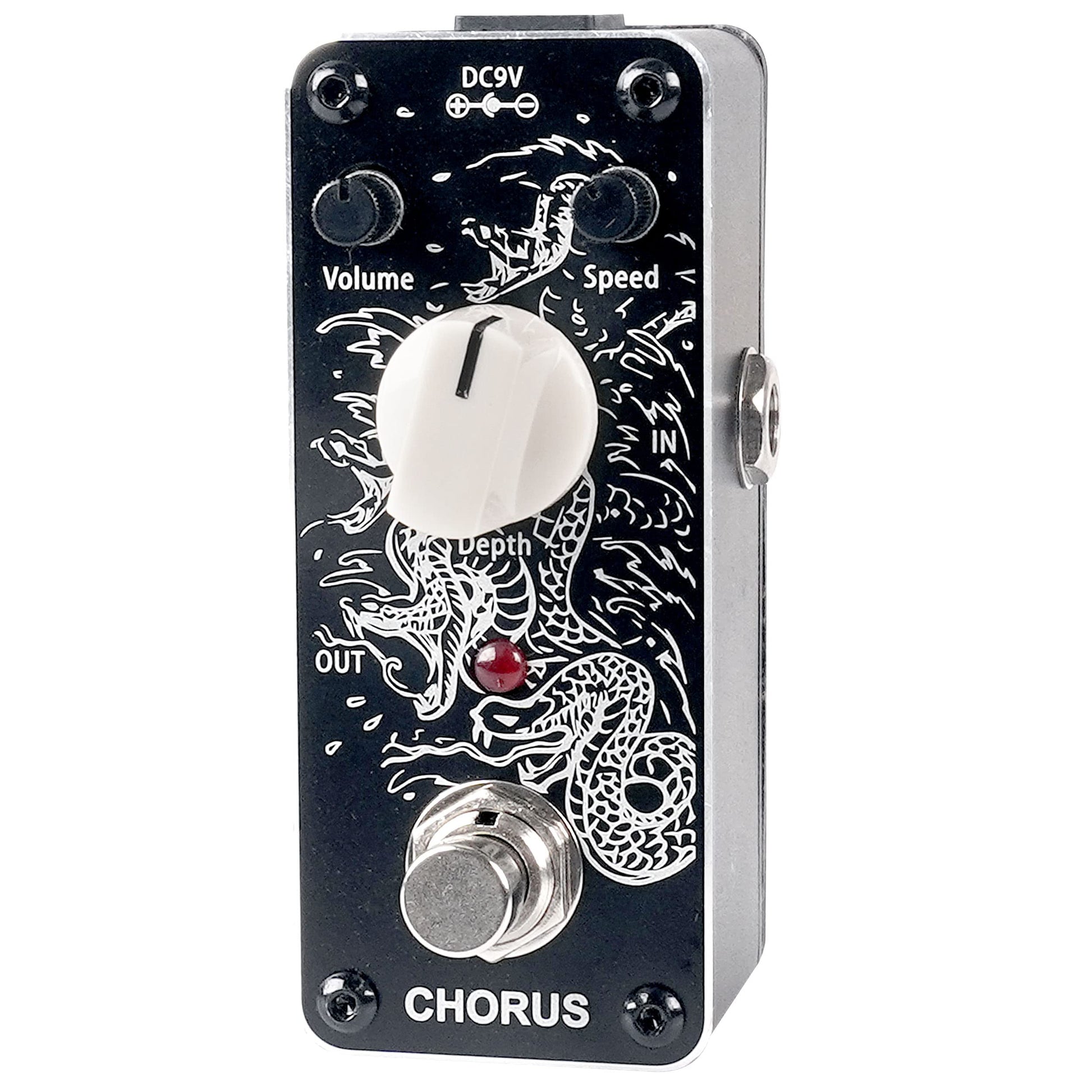 Pedal de Coro Sondery Azul Efecto Analógico True Bypass para Guitarra