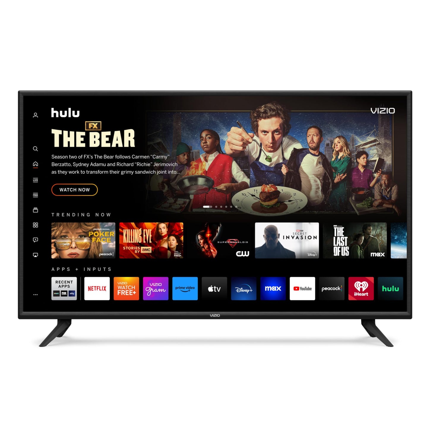 Smart TV LED 4K UHD Vizio 50 Pulgadas con Apple AirPlay y Chromecast Integrados en Negro, Modelo 2021
