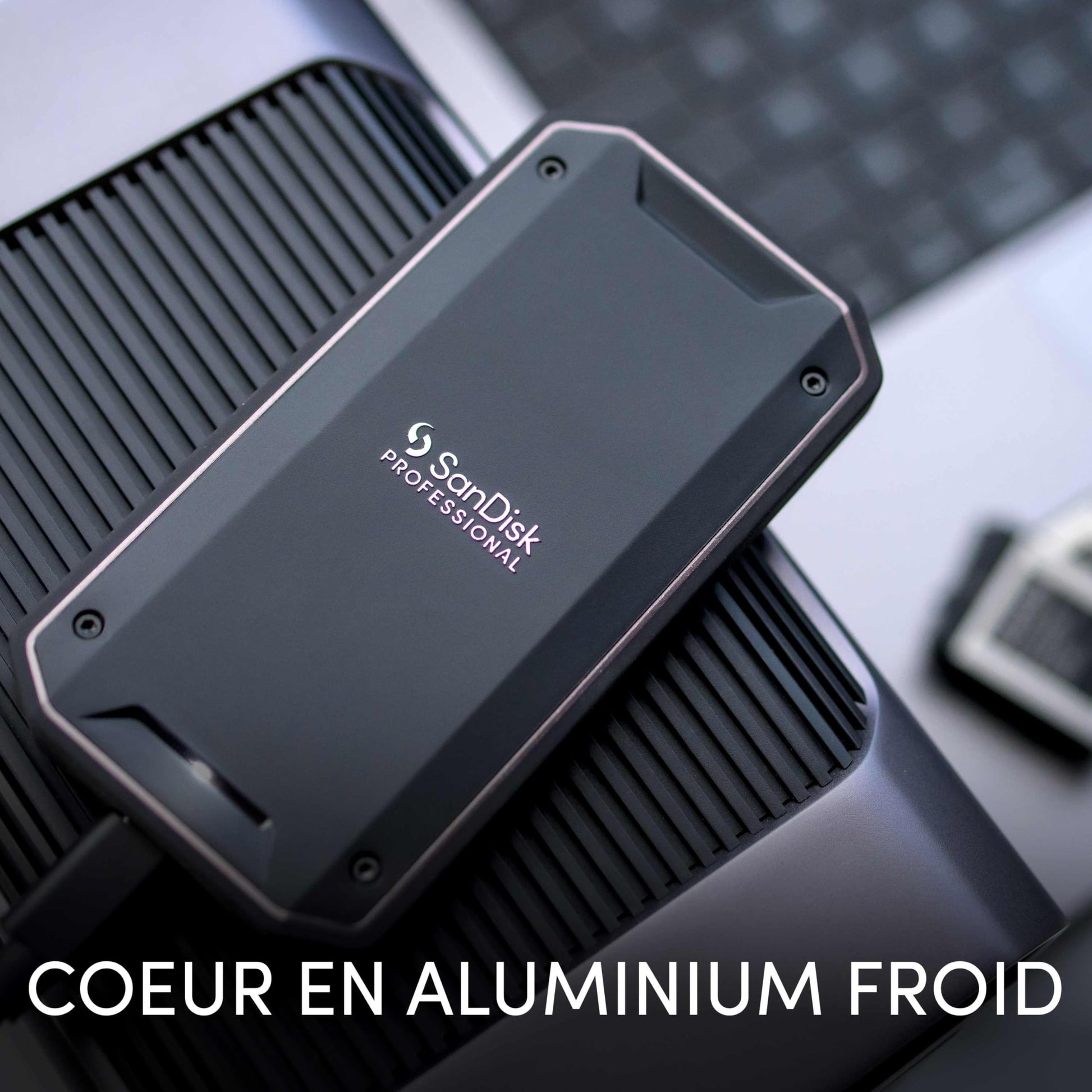 Unidad SSD SanDisk Professional 2TB Gris PRO-G40 con Alta Velocidad y Resistencia IP68
