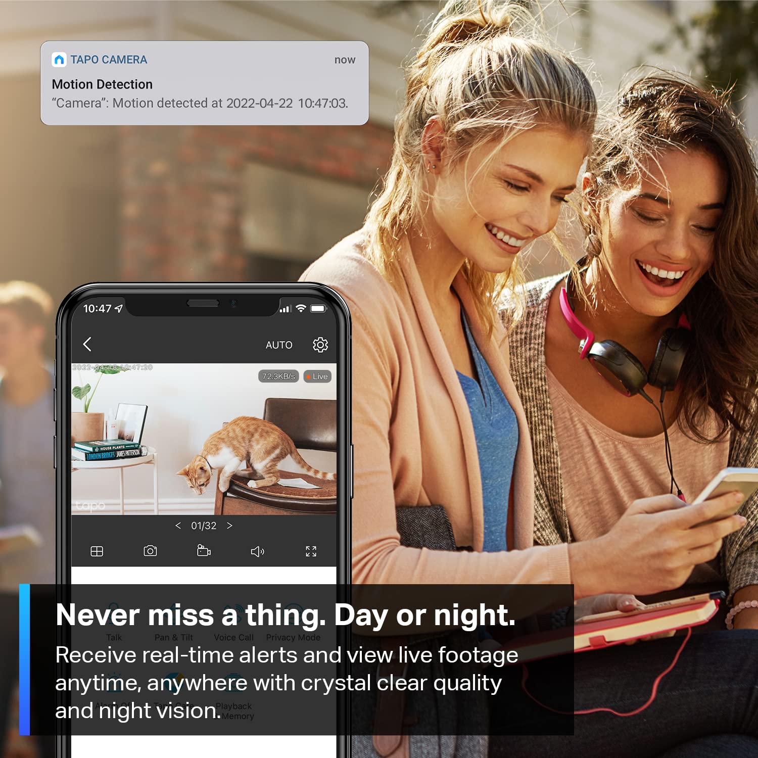 Cámara Wi-Fi de Seguridad Interior TP-Link Tapo 3MP Ultra Alta Definición con Control Remoto y Compatibilidad Alexa