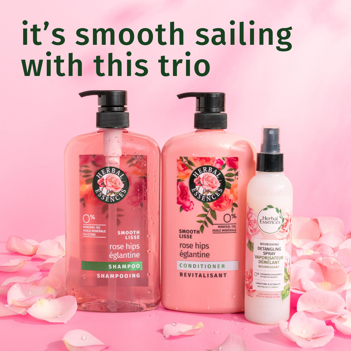 Herbal Essences Rose Hips Smooth Shampoo, 29.2 fl oz