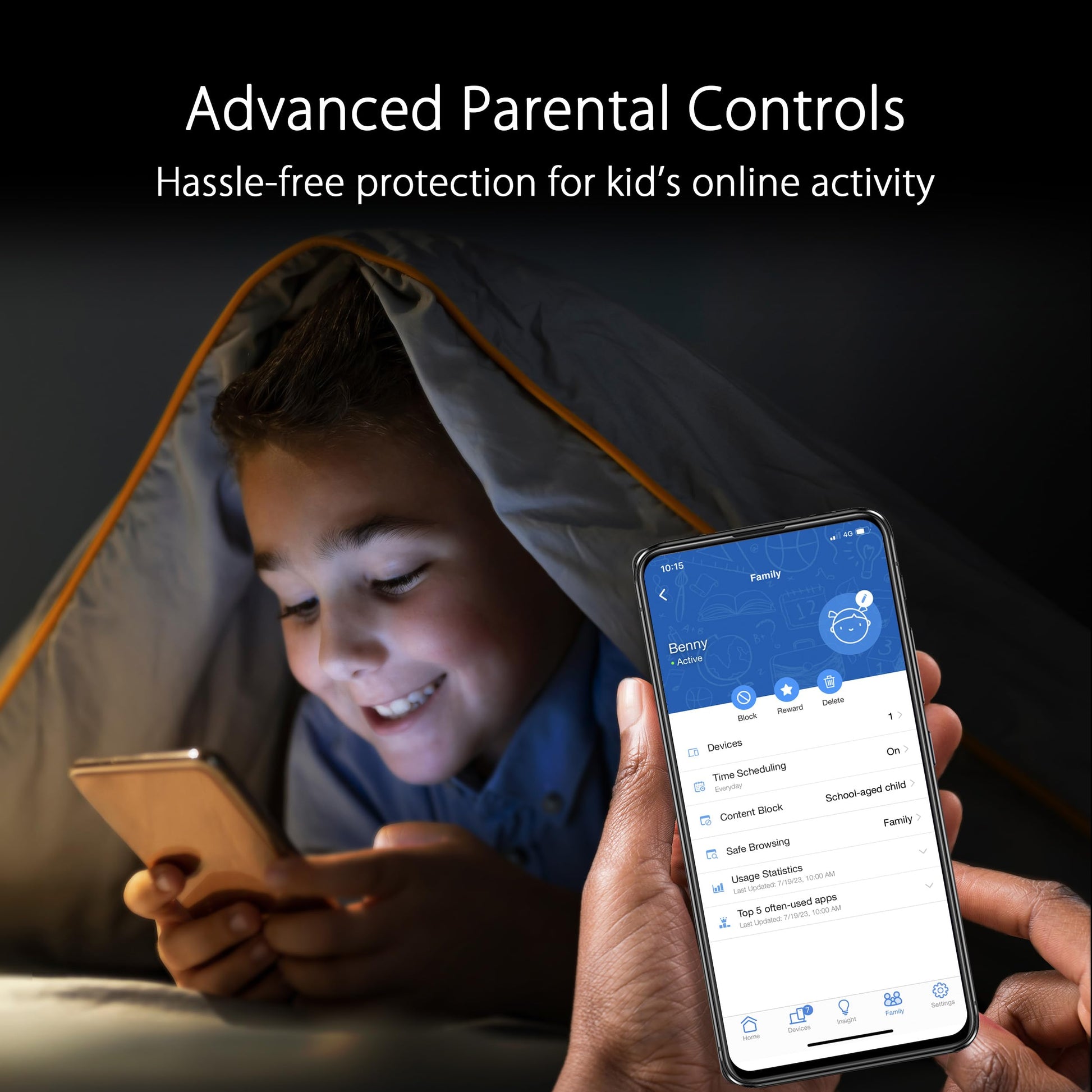 ASUS ZenWiFi AX6600 Tri-Band Mesh WiFi 6 System (XT8 1PK) - Cobertura en Toda la casa de hasta 2750 pies Cuadrados y más de 4 Habitaciones, AiMesh, incluida Seguridad de Internet de por Vida, fácil