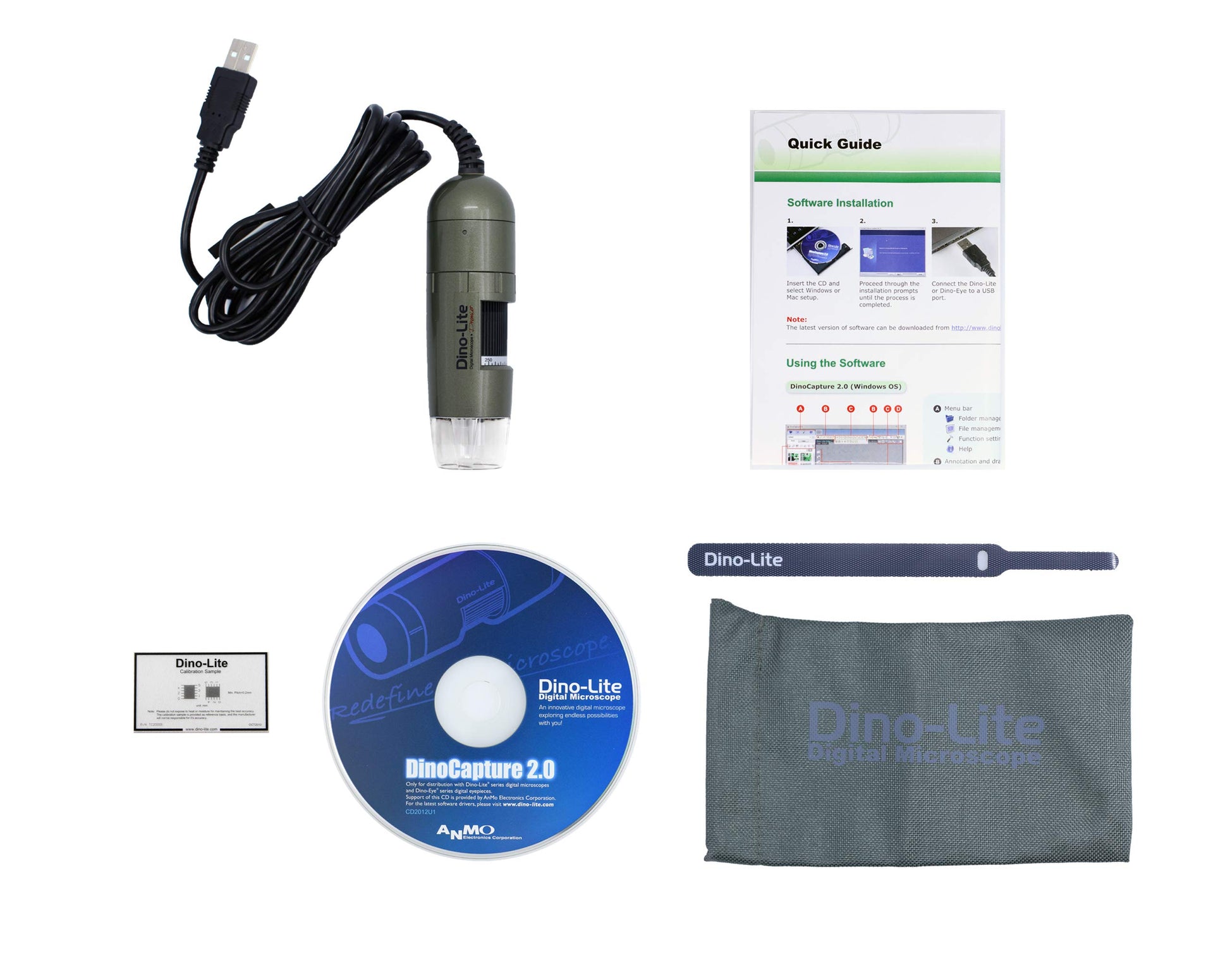 Dino-Lite Microscopio Digital USB AM4113T - 1.3MP, 10x - 50x, Aumento óptico 220x, medición