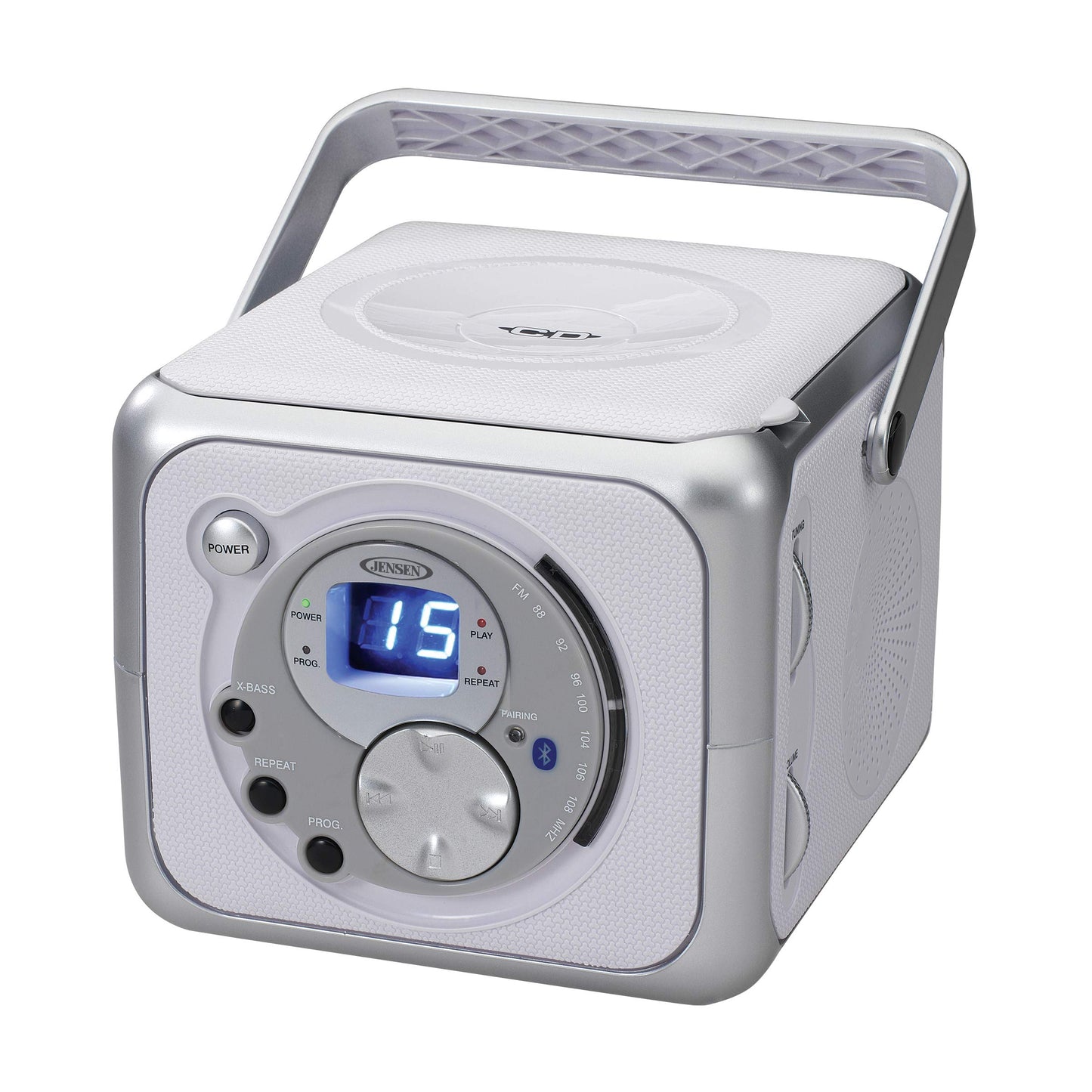 Jensen CD-555 Portable Bluetooth Stereo Music Syst