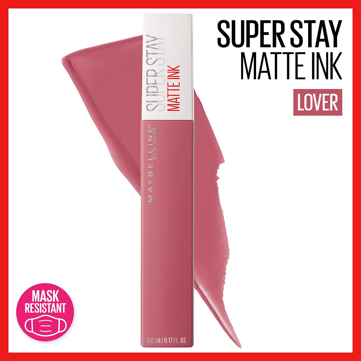 Labial líquido brillante Maybelline Super Stay Vinyl Ink Witty + Labial Liquido Matte Larga Duracion Superstay, Matte Ink 15 Lover, 5 g