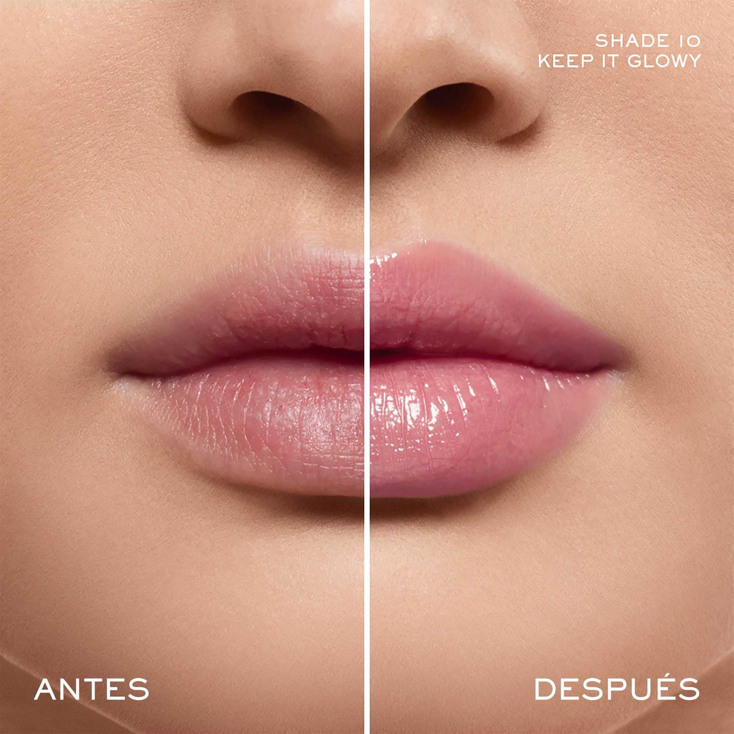 Lancôme Idôle Lip Butterglow, Bálsamo Labial con Color, Cuida, Hidrata e Ilumina con su Textura Ligera, Con 12% Escualano y Ceramidas, 10 Keep it Glowy, 3 g