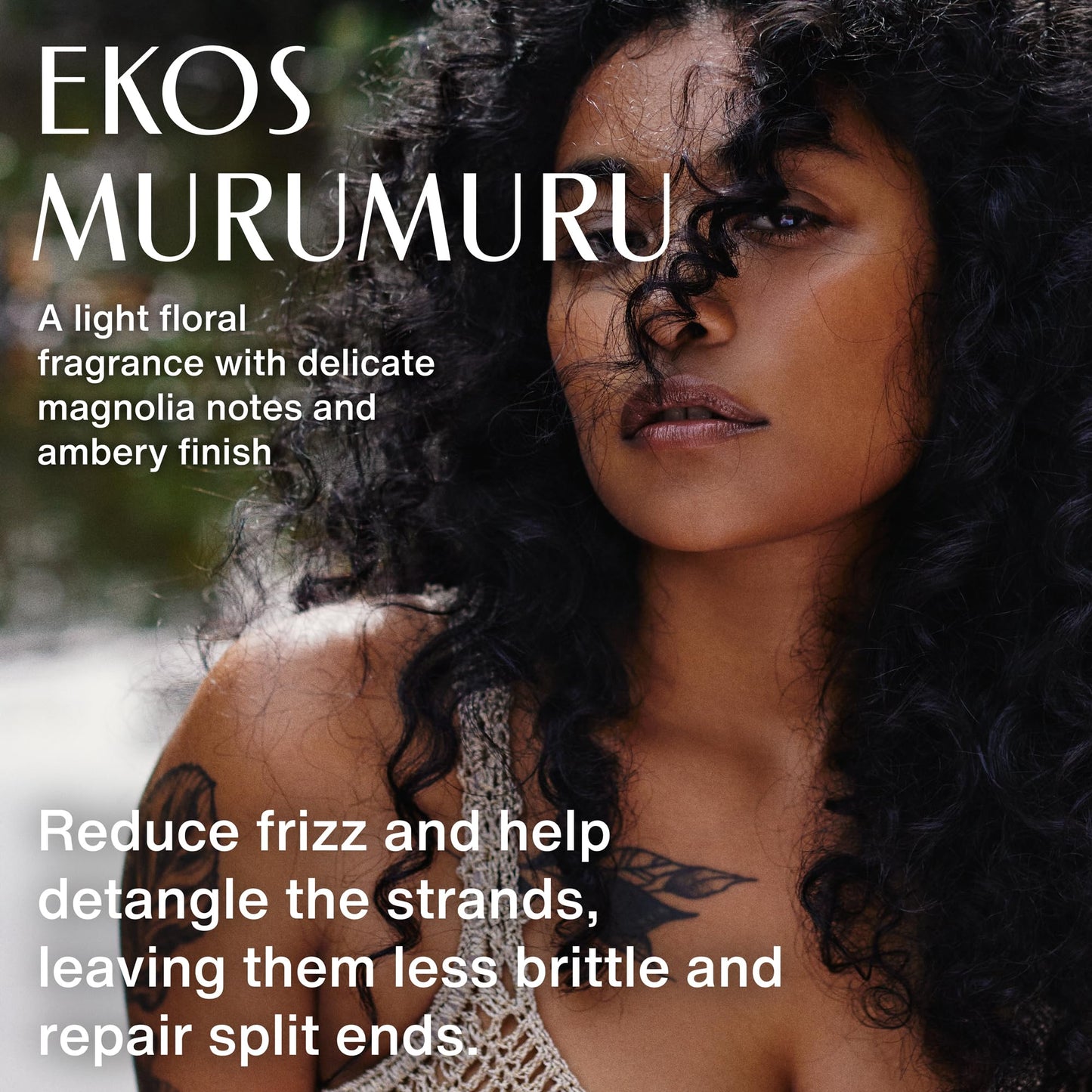 Natura Ekos Murumuru Hair Leave-In Conditioner | Crema para Peinar Reconstrucción de la Fibra Capilar | Creme para Pentear Reconstrução do Fio | 150 ml