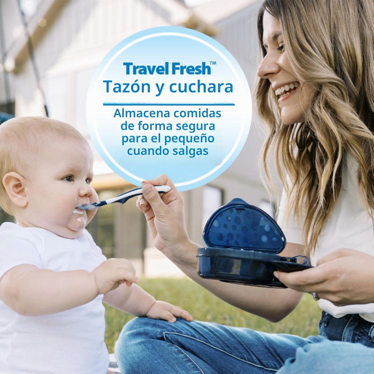 Dr. Brown's - Juego de iniciación de alimentación para niños pequeños, paquete de viaje con taza de entrenamiento Cheers360 sin boquilla con asas, 6 m+, 4 piezas