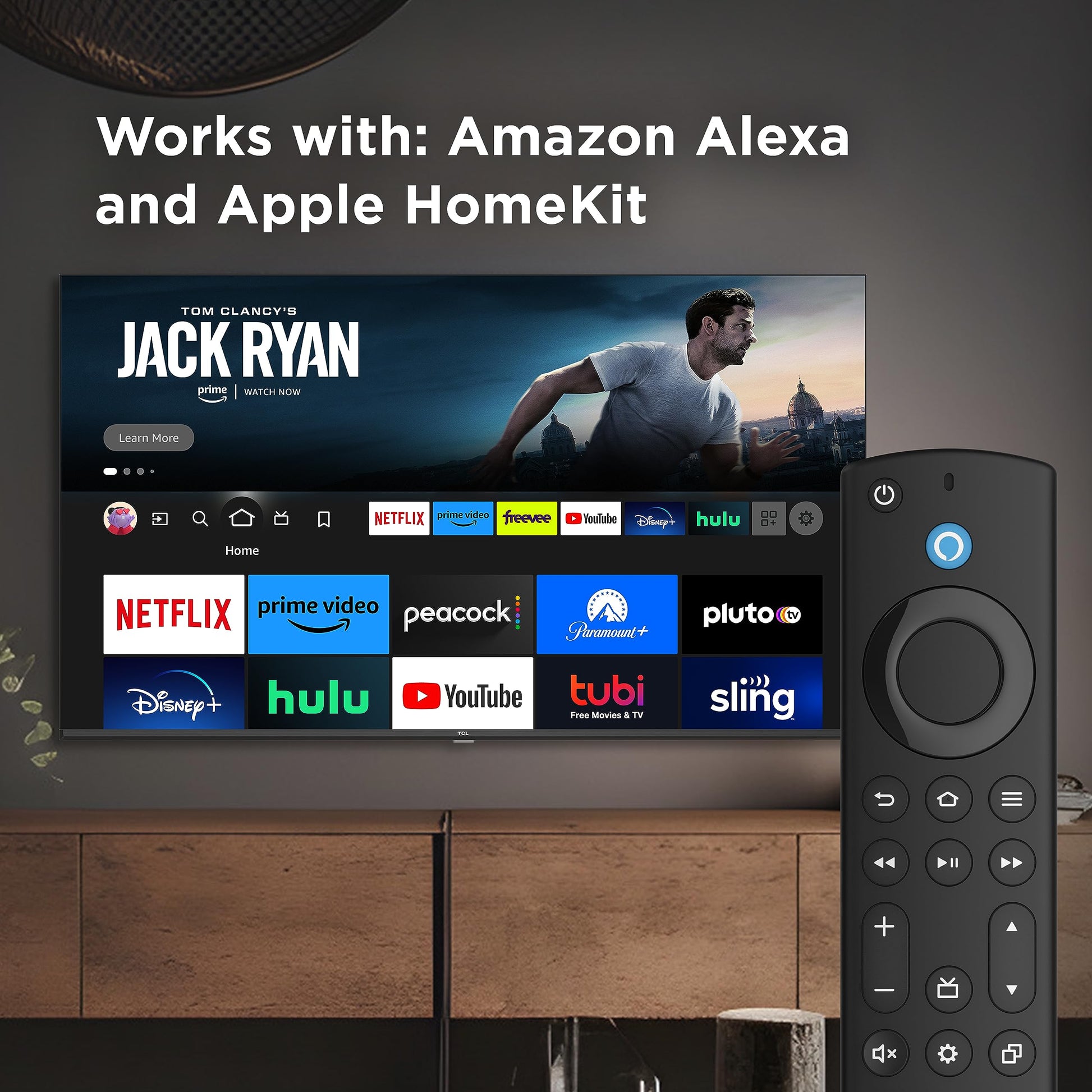 Smart TV TCL LED 1080p Negro con Alexa y AirPlay 40 Pulgadas Modelo 2023
